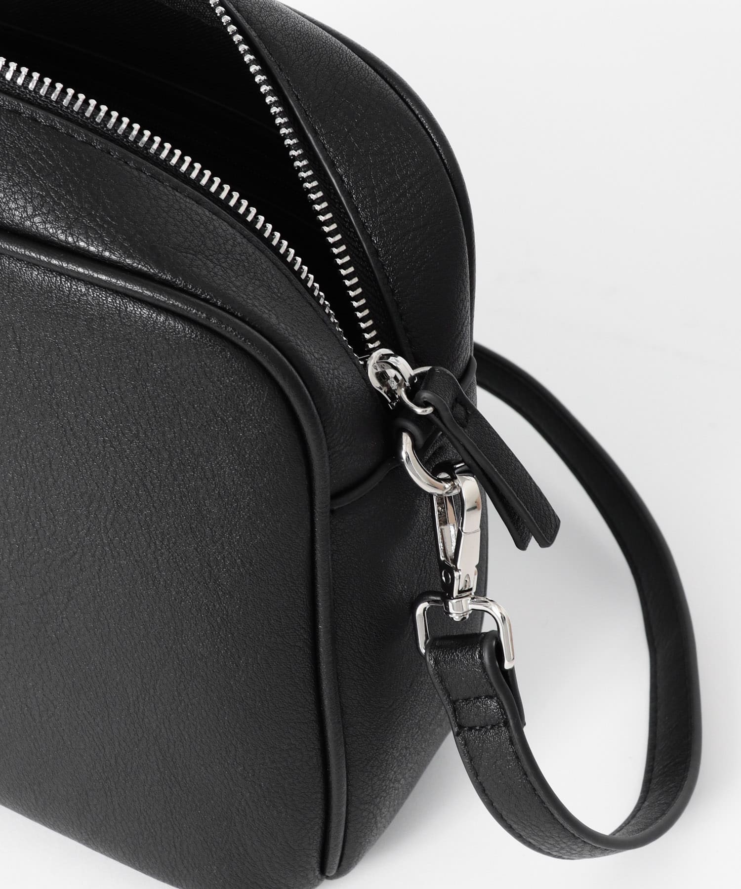 2WAYスクエアショルダーバッグ BLACK -