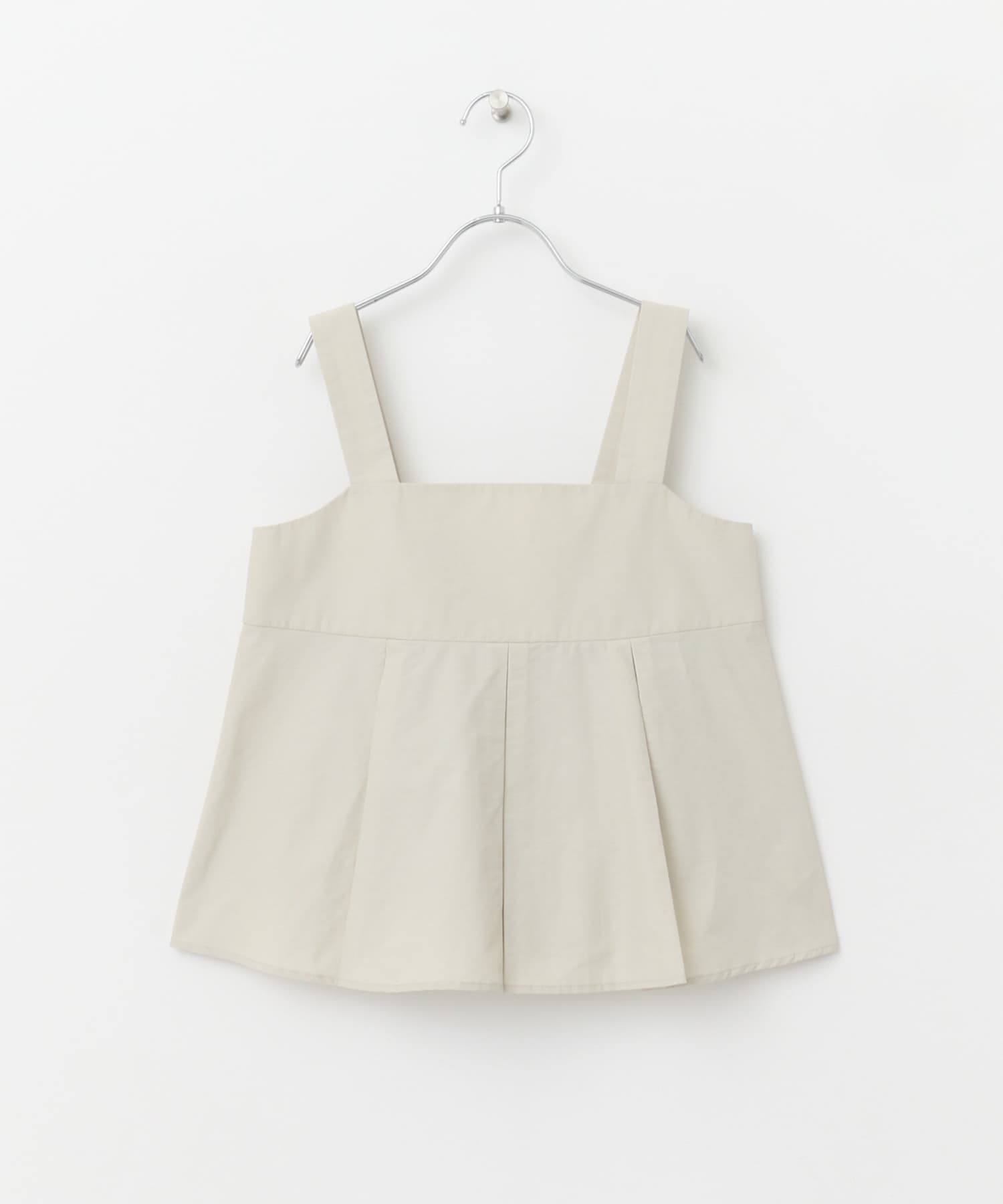 『WEB/一部店舗限定』ペプラムキャミソールブラウス(KIDS) IVORY 150