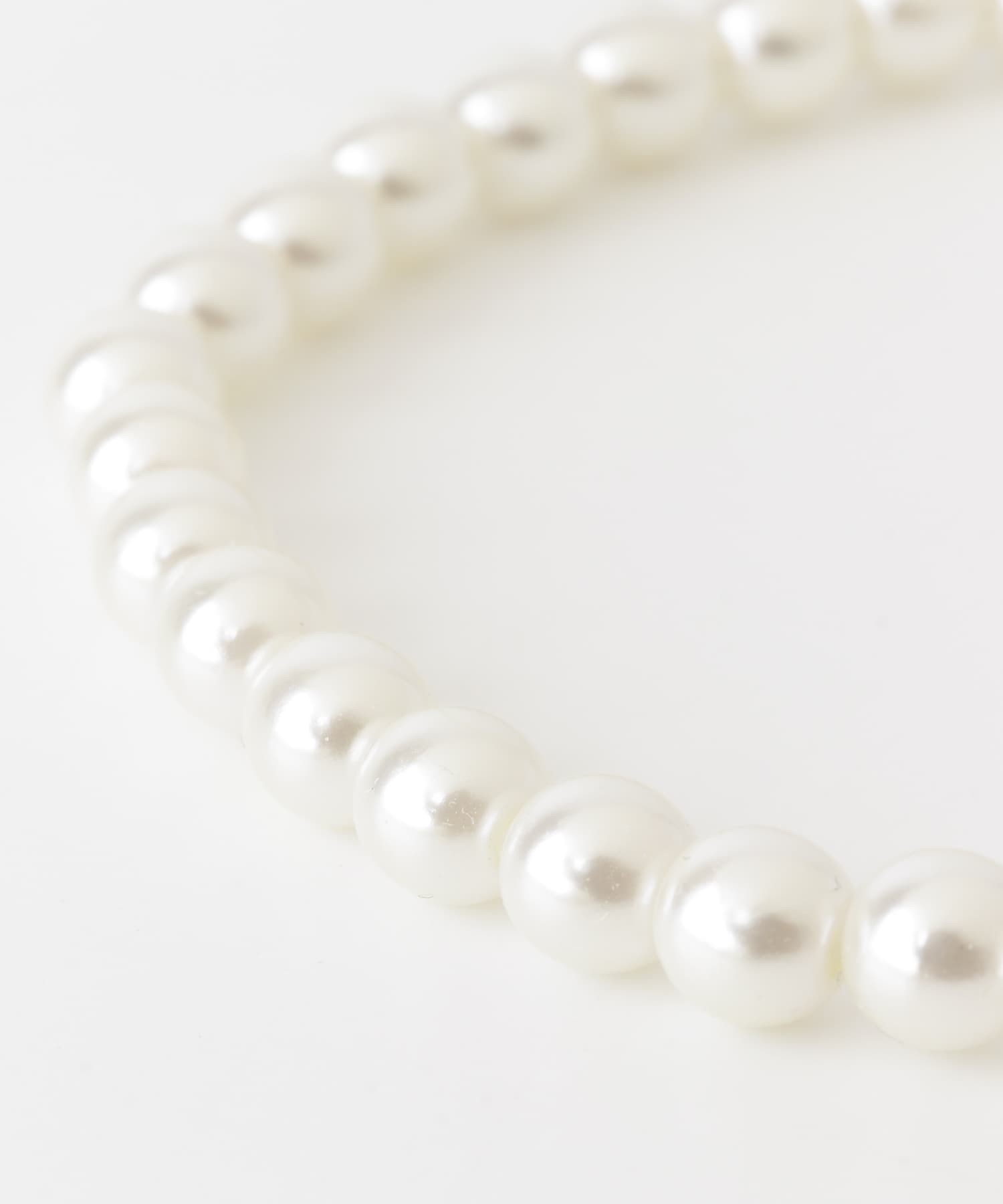 2WAYリボンパールネックレス(KIDS) PEARL one