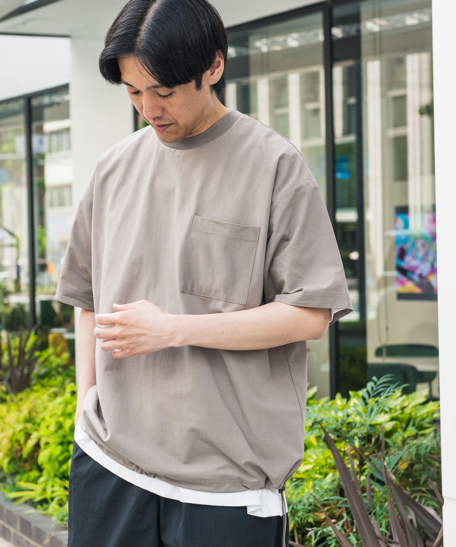 身長：172cm サイズ：L