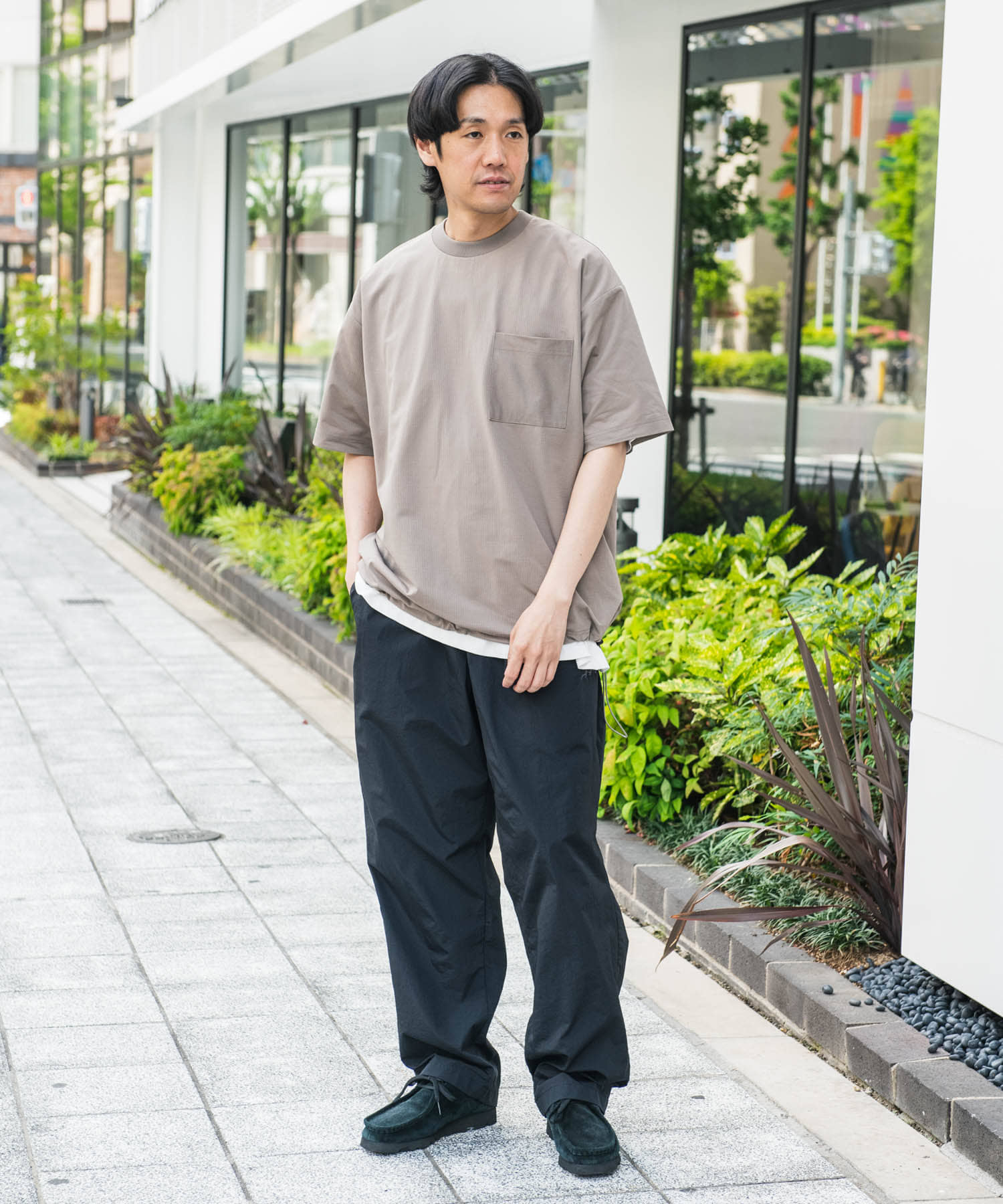 身長：172cm サイズ：L