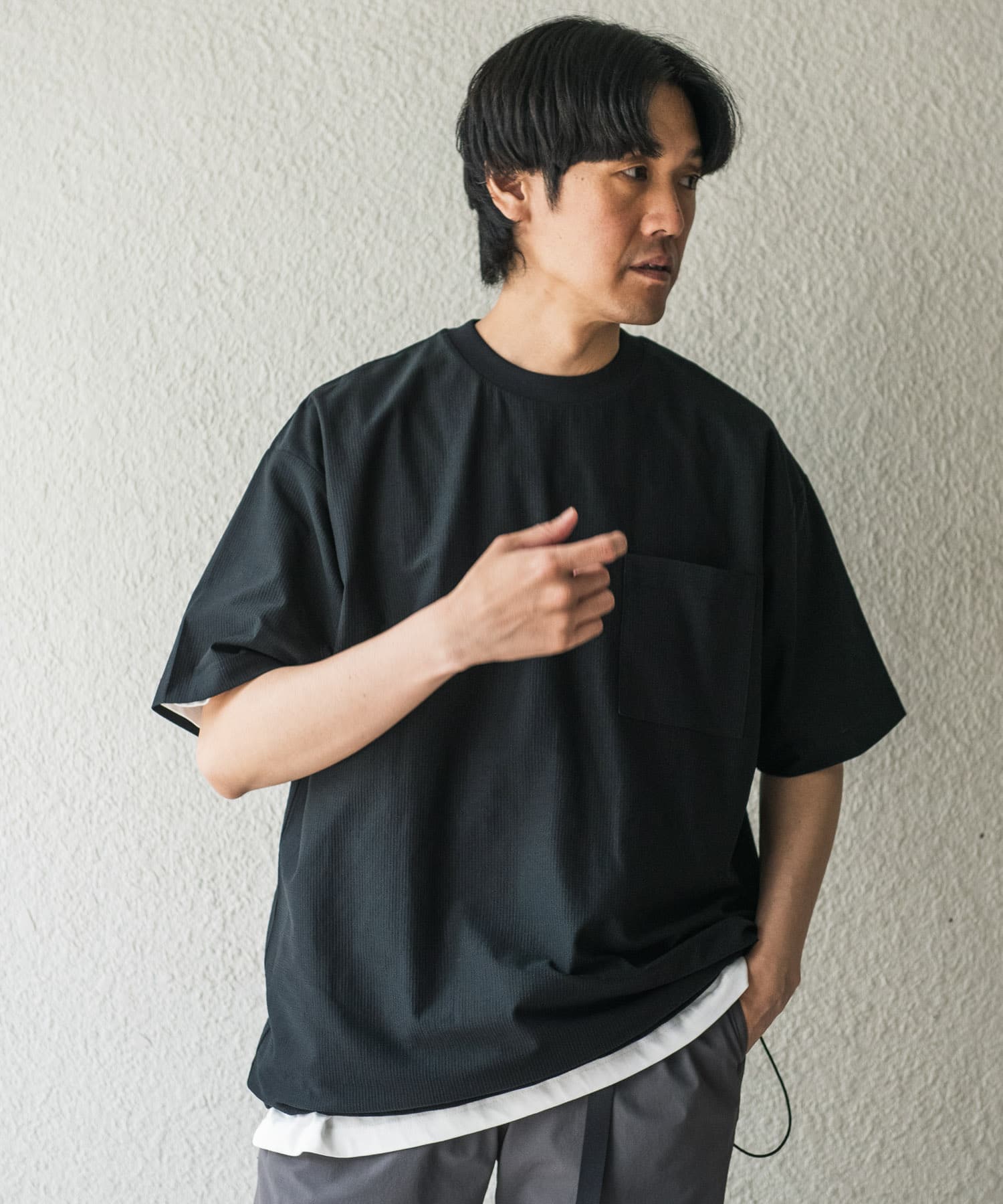 身長：172cm サイズ：L