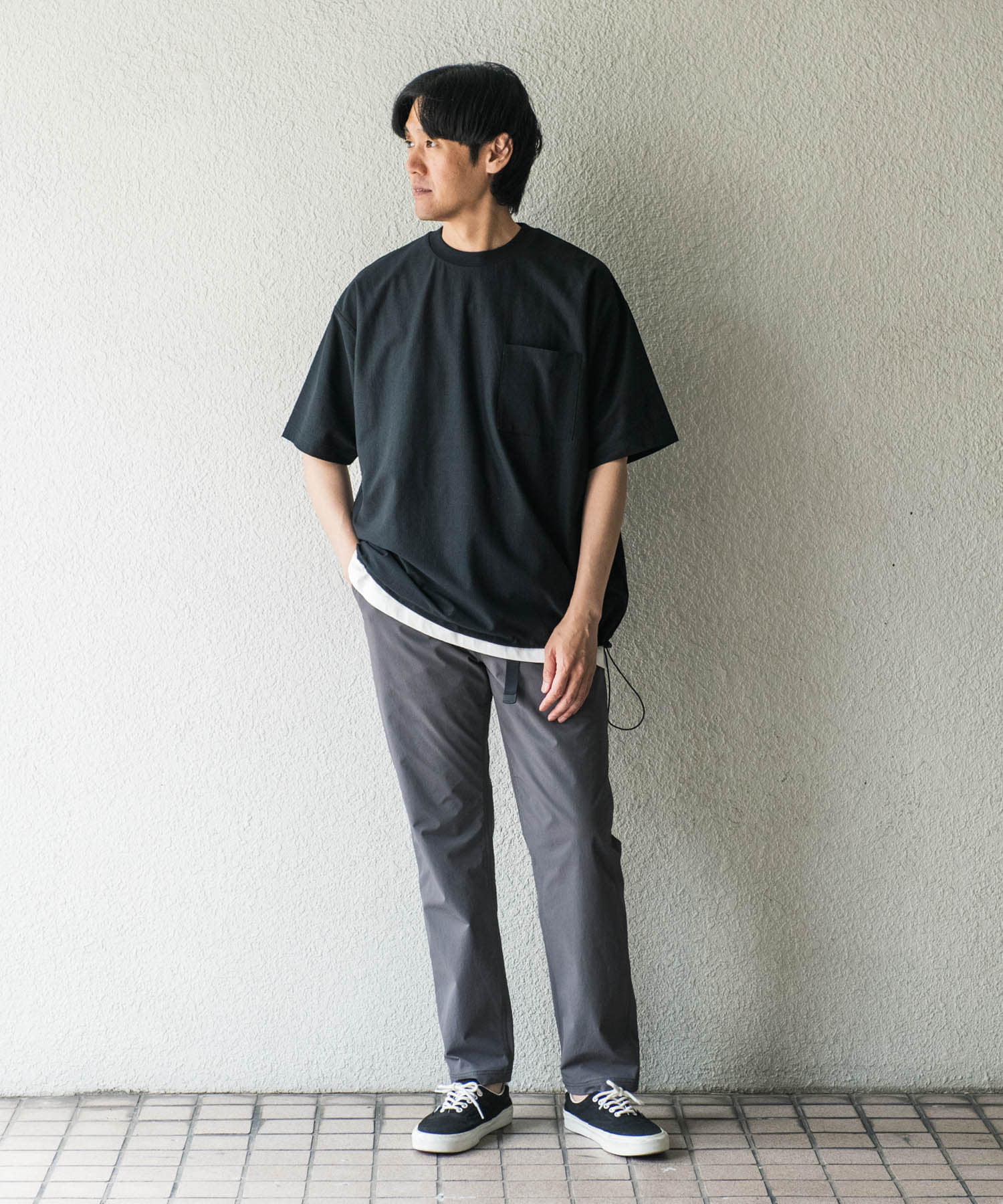 身長：172cm サイズ：L