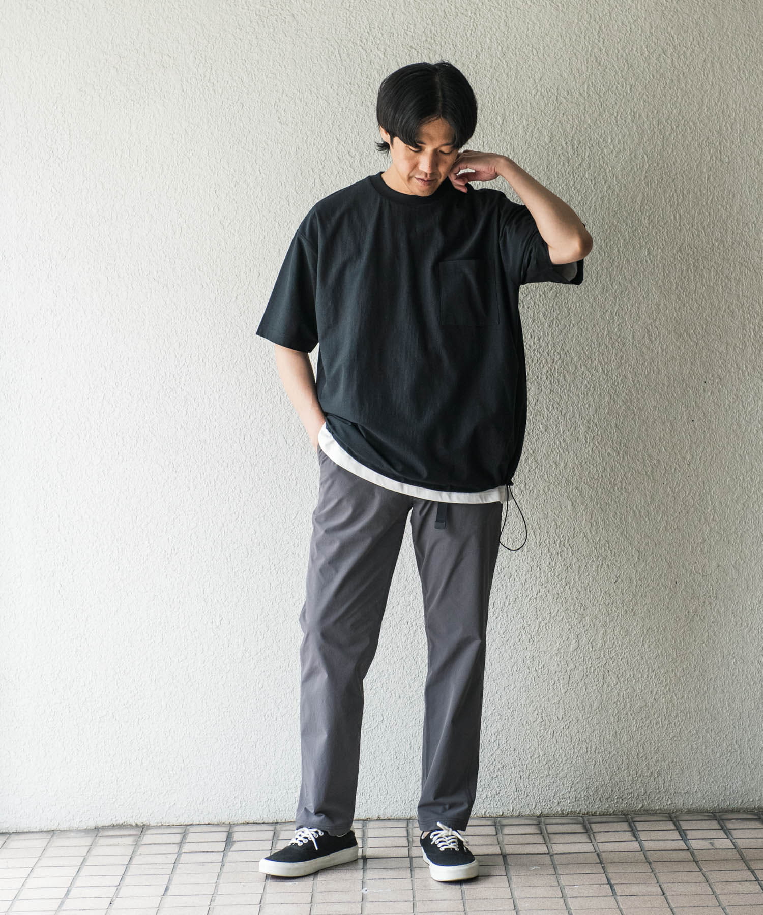身長：172cm サイズ：L