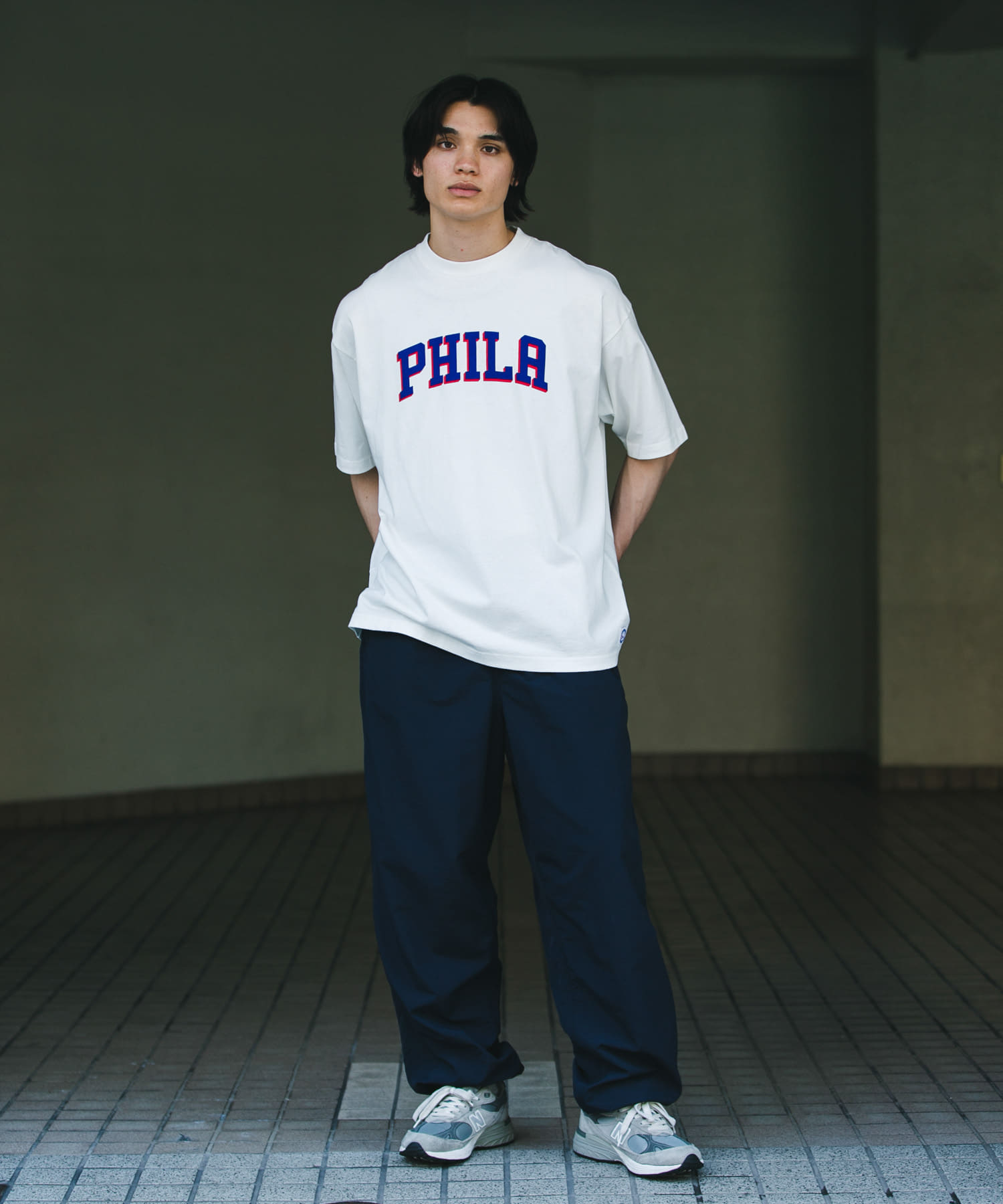 身長：180cm サイズ：L