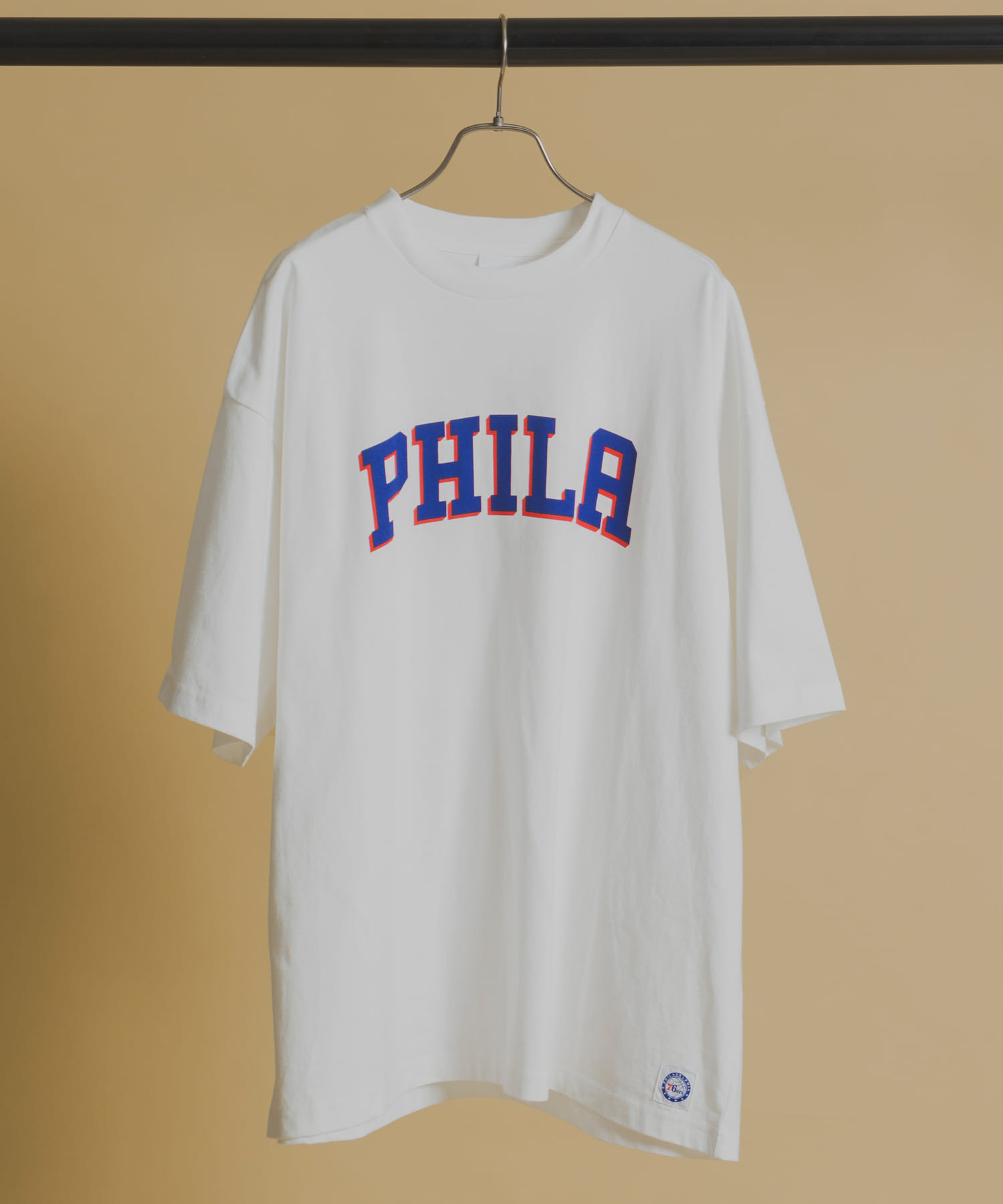『WEB/一部店舗限定サイズ』『別注』NBA×DOORS　プリントTシャツ WHITE② L