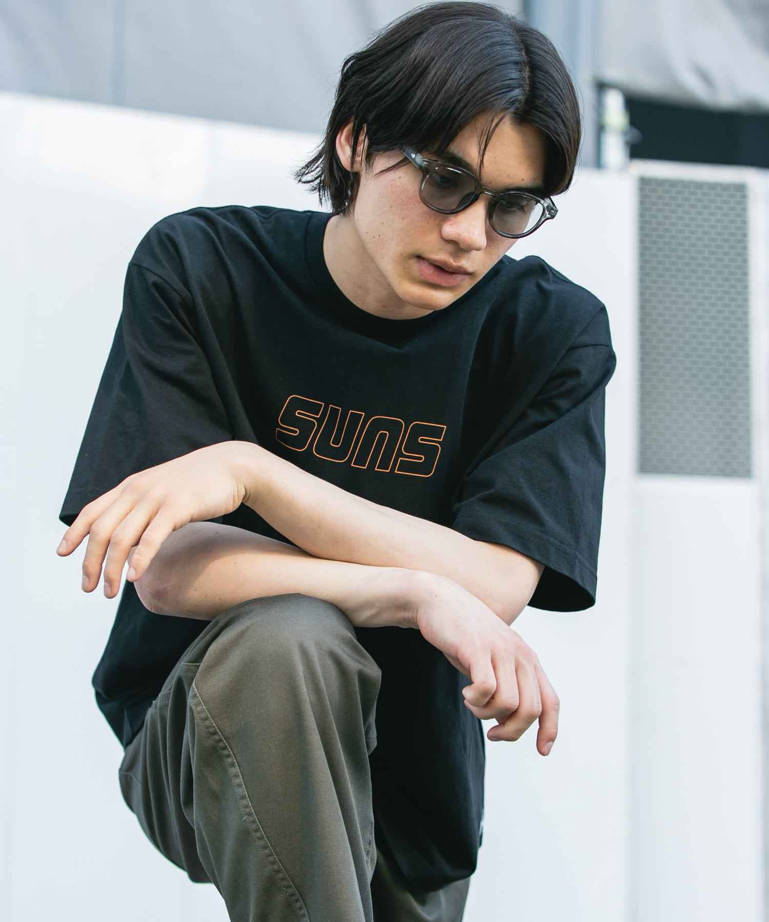 身長：180cm サイズ：L