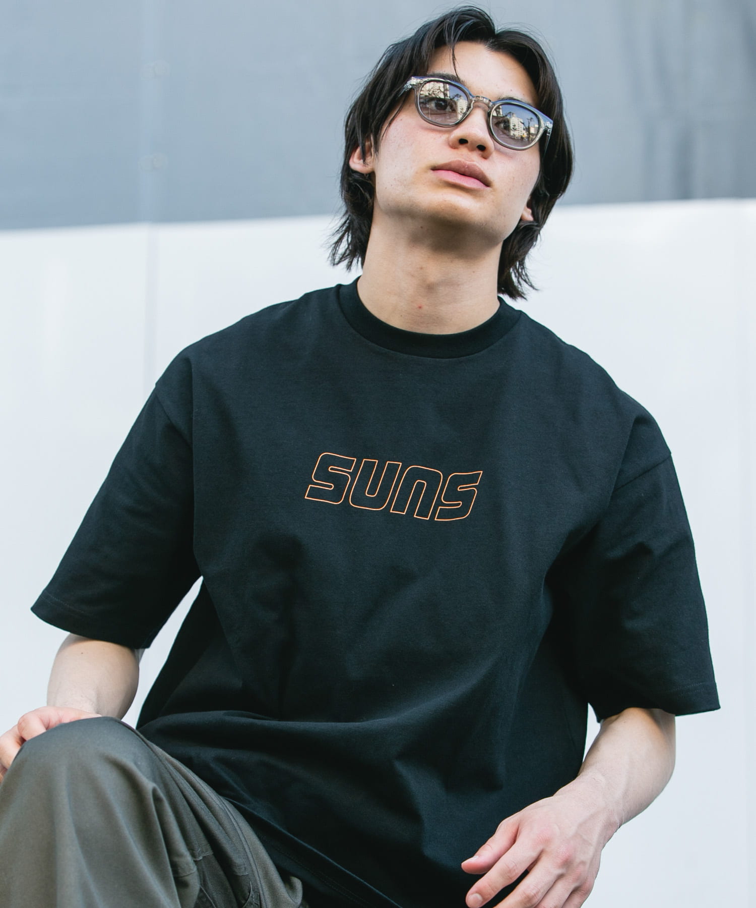身長：180cm サイズ：L