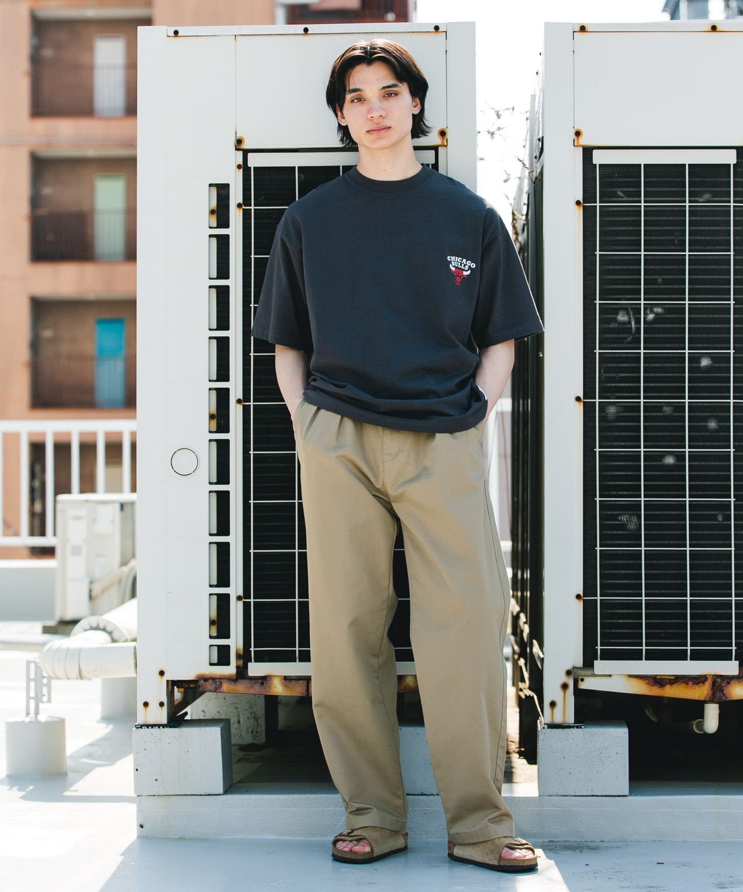 身長：180cm サイズ：L