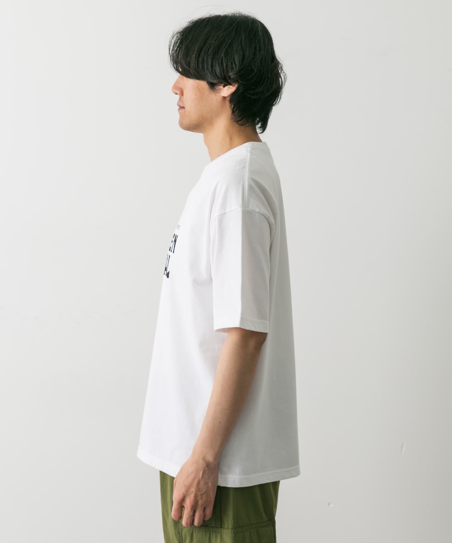 TINY GARDEN FESTIVAL オフィシャルロゴプリントTシャツ(M WHITE
