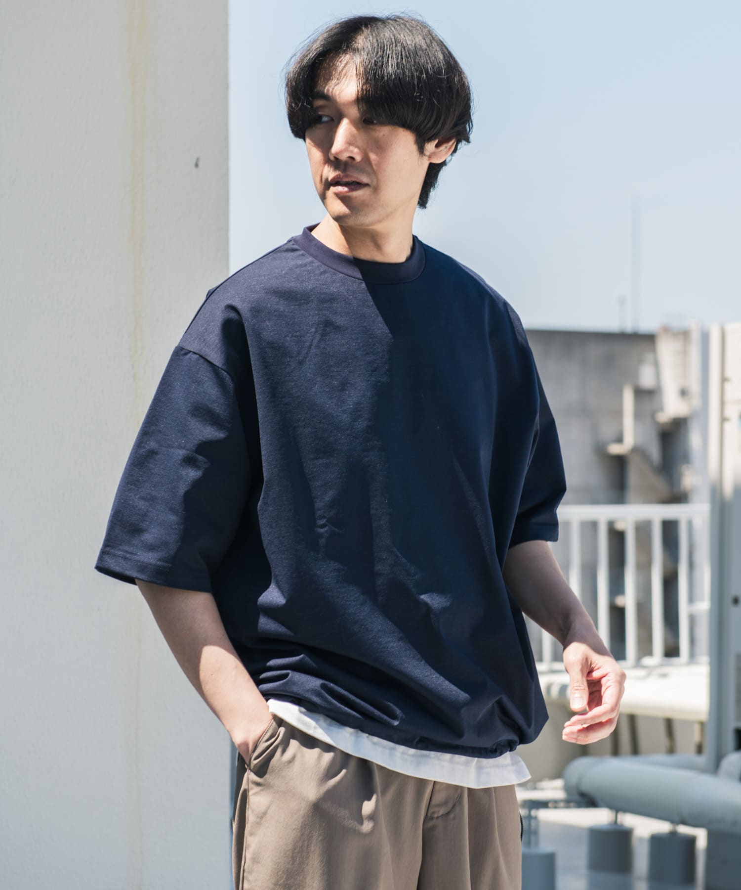 身長：172cm サイズ：L