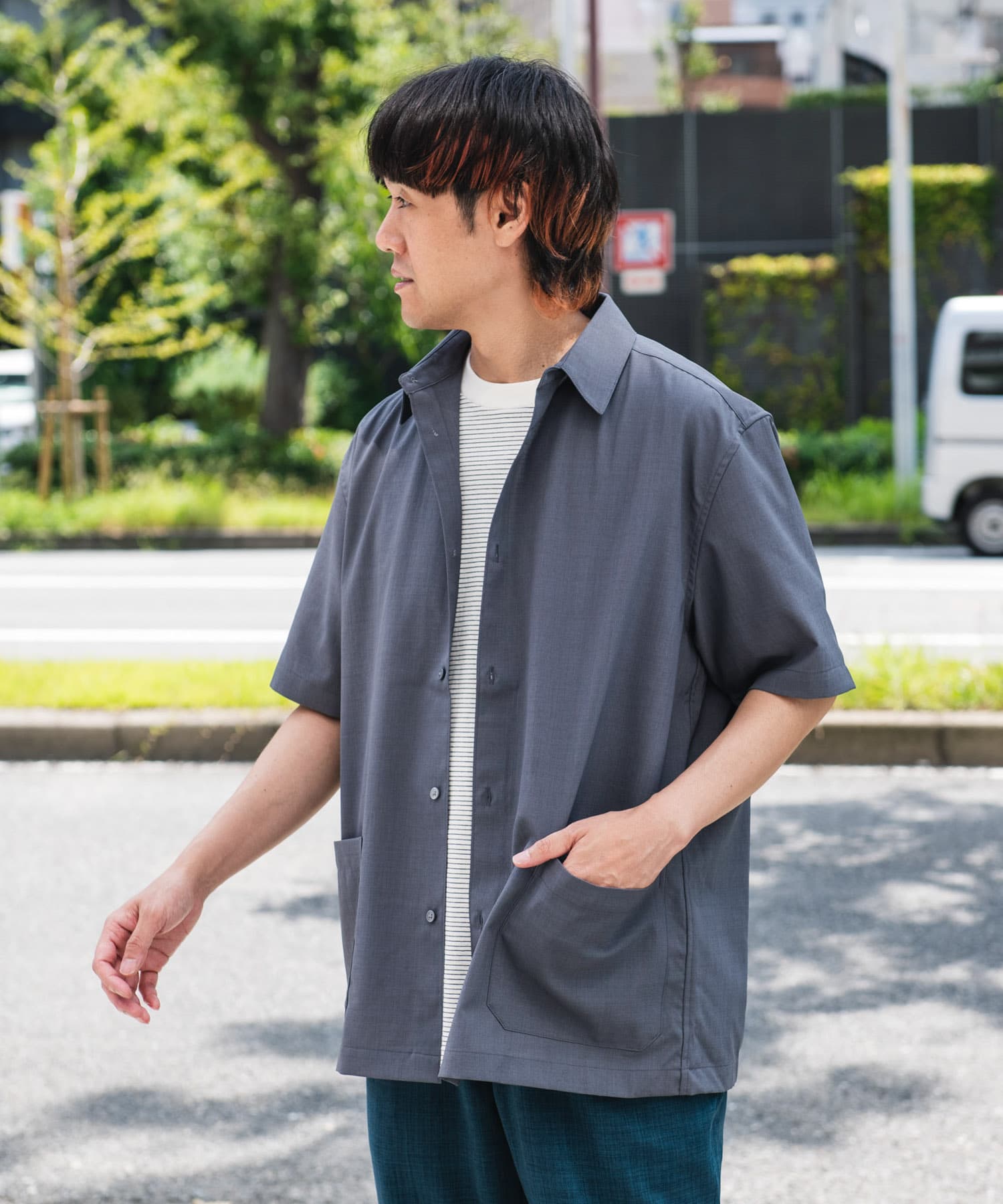 身長：172cm サイズ：L