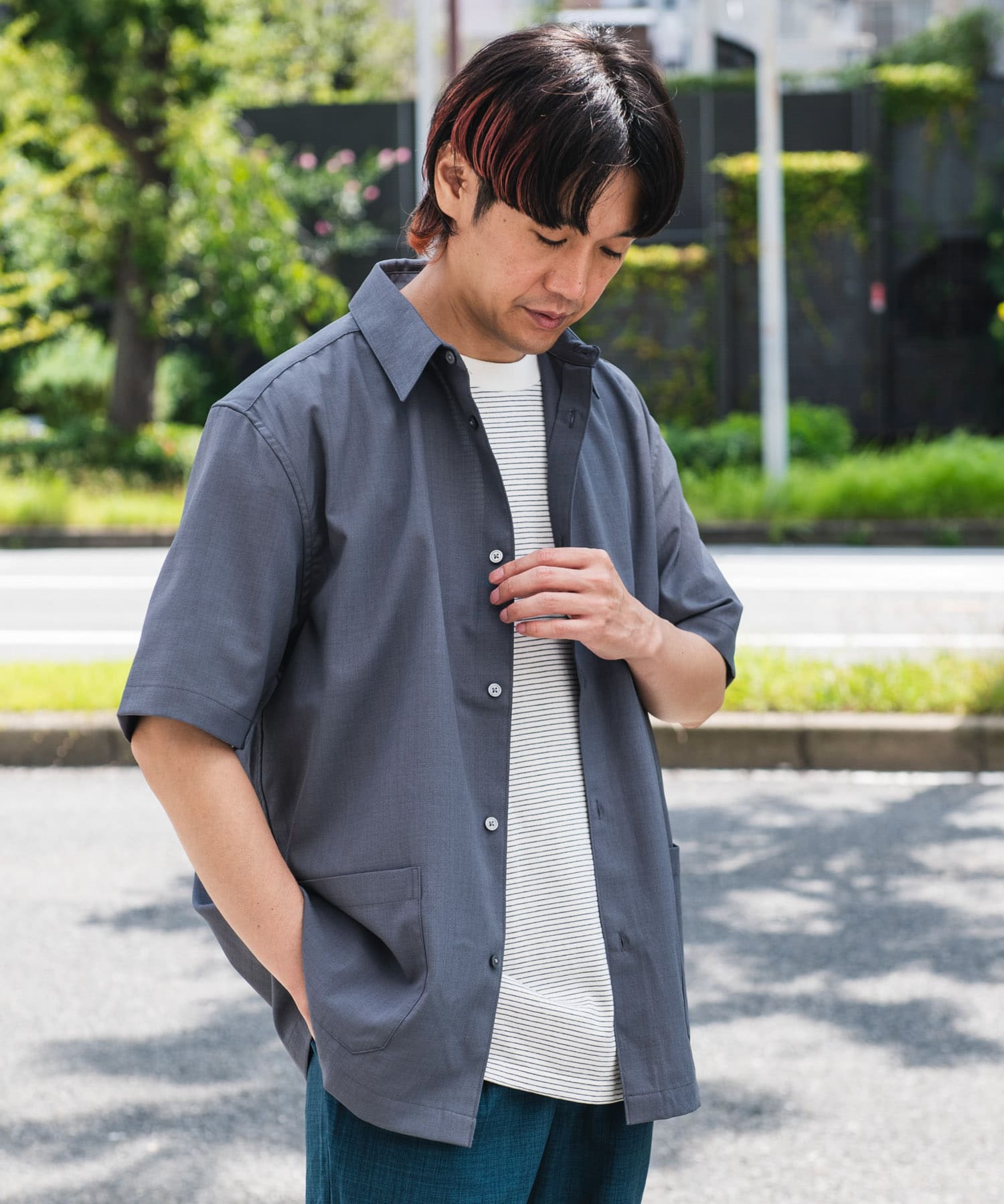 身長：172cm サイズ：L