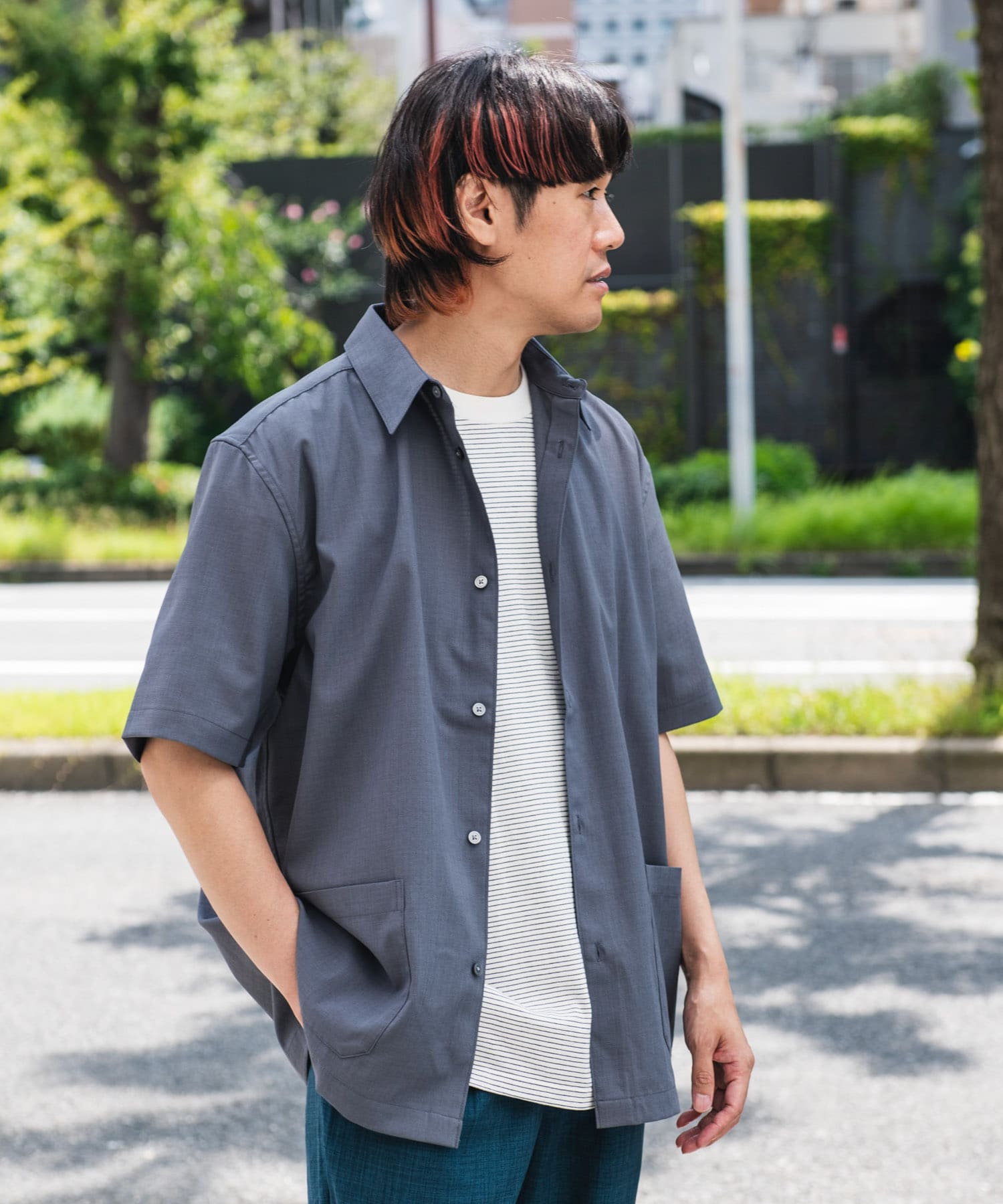 身長：172cm サイズ：L