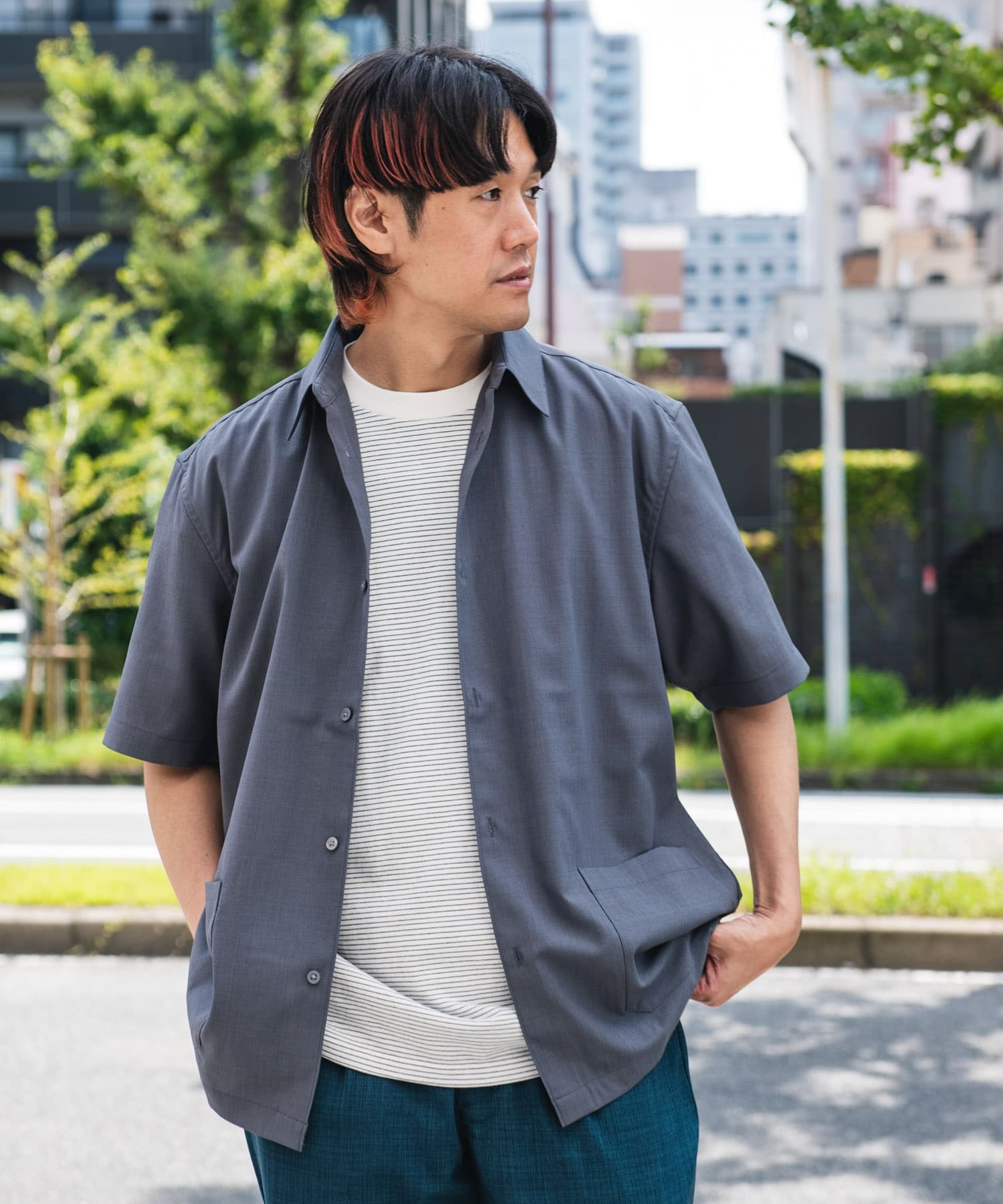 身長：172cm サイズ：L