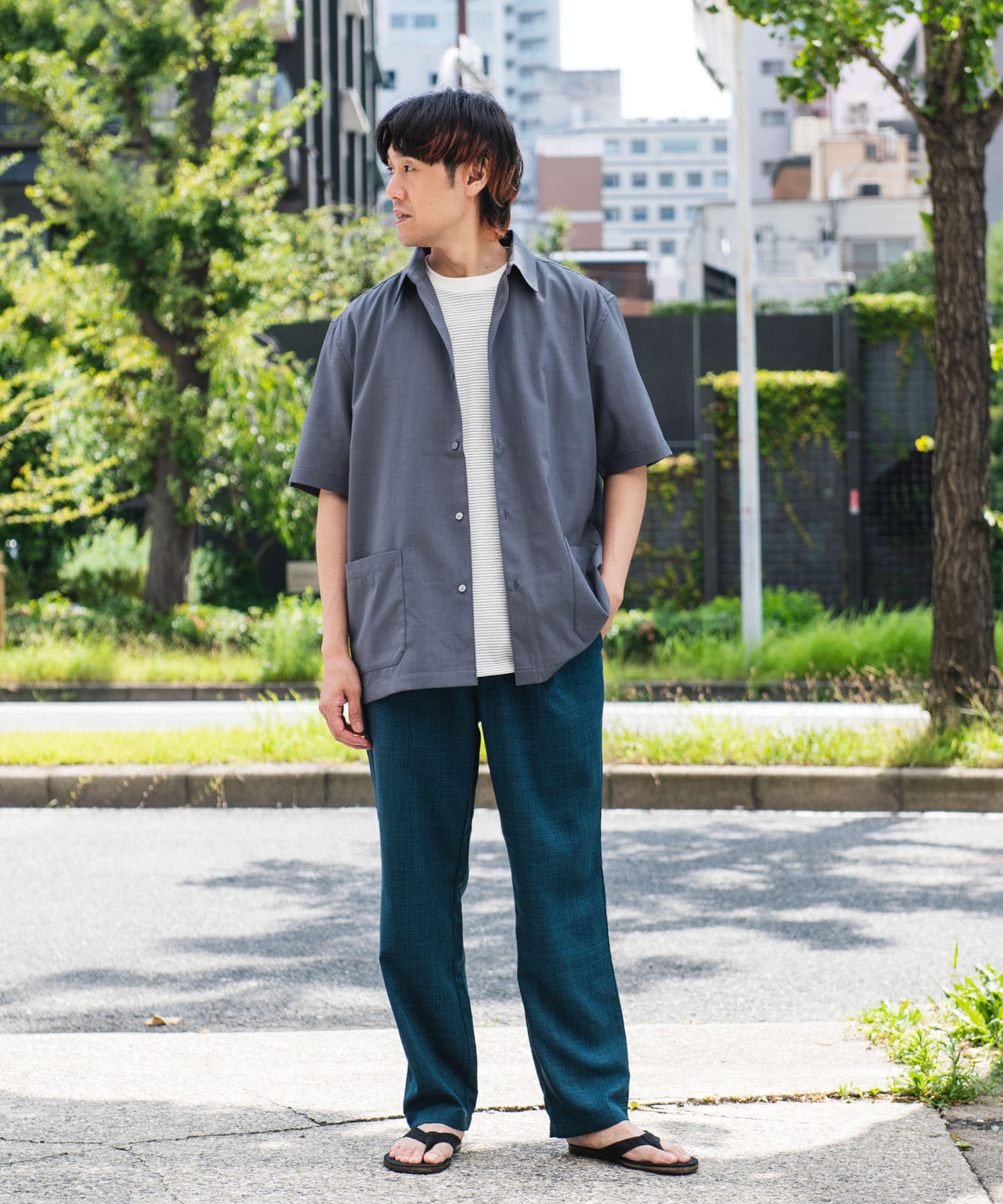 身長：172cm サイズ：L