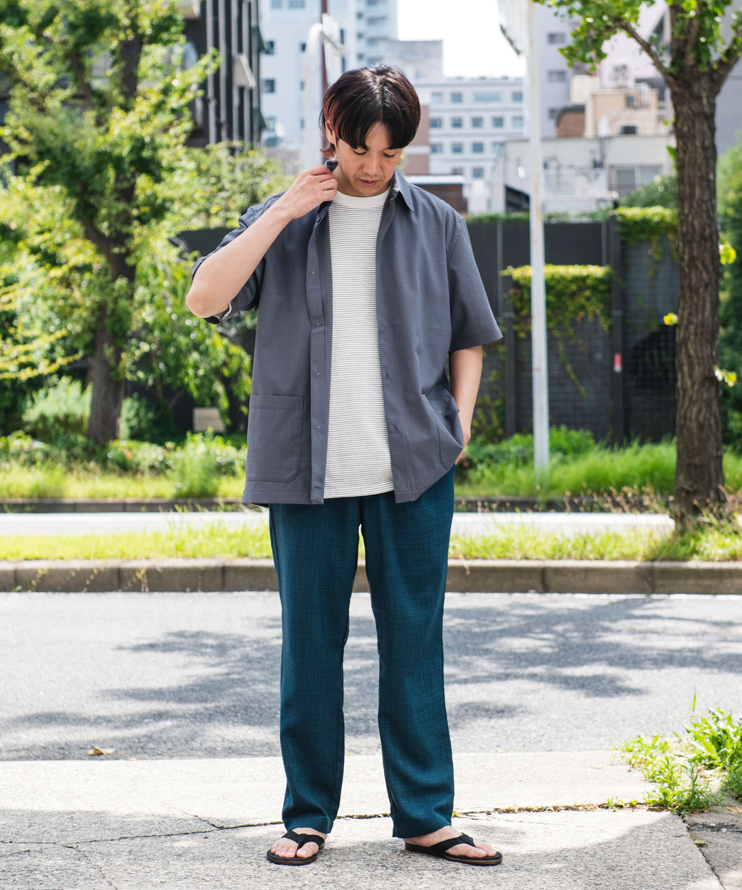 身長：172cm サイズ：L