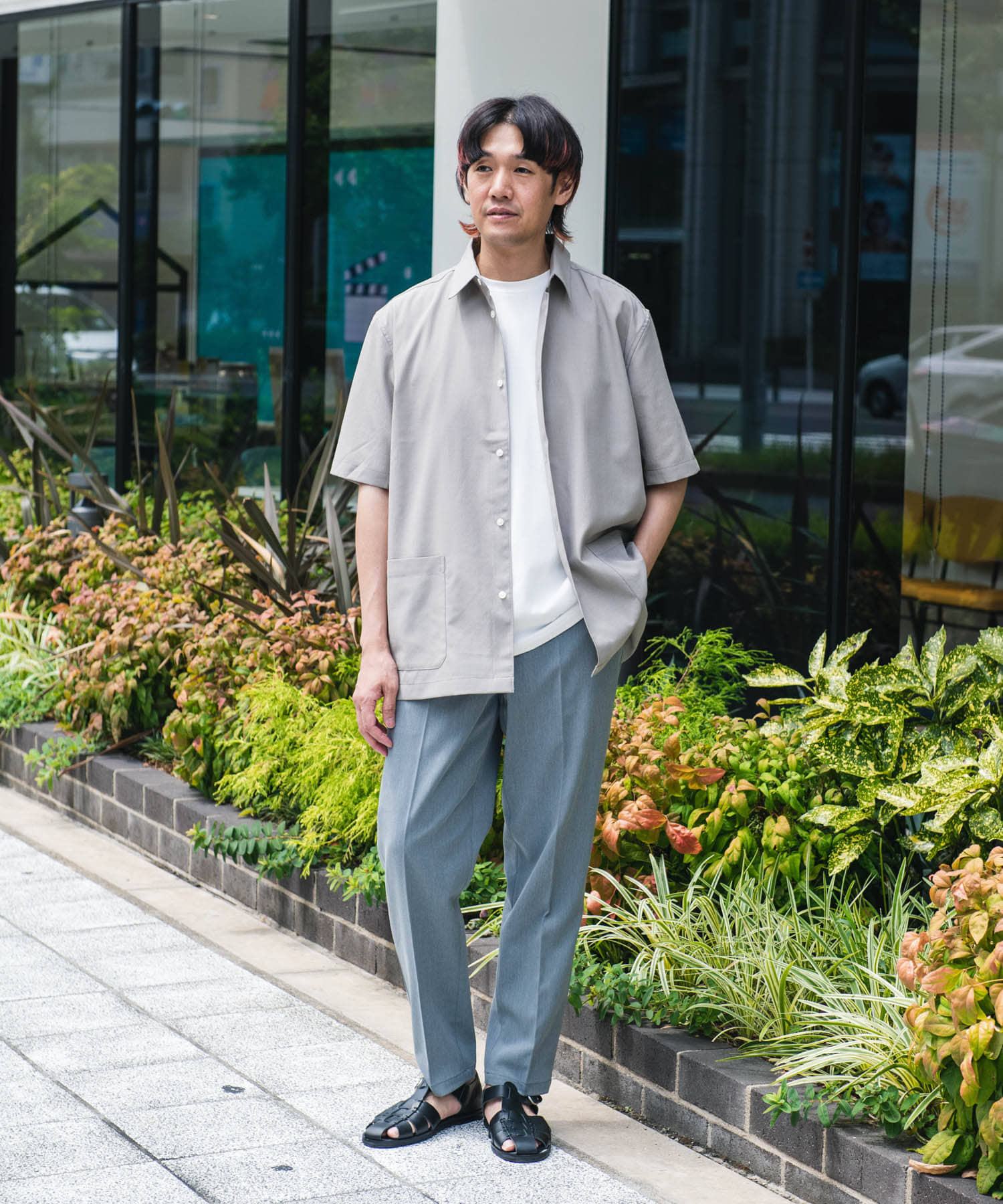 身長：172cm サイズ：L