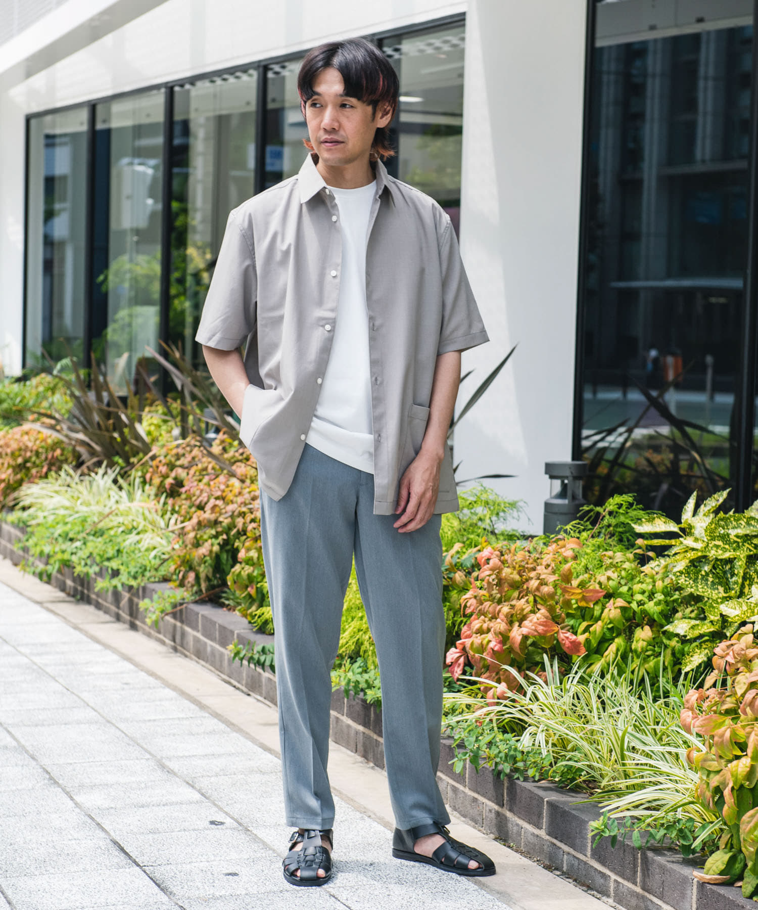 身長：172cm サイズ：L