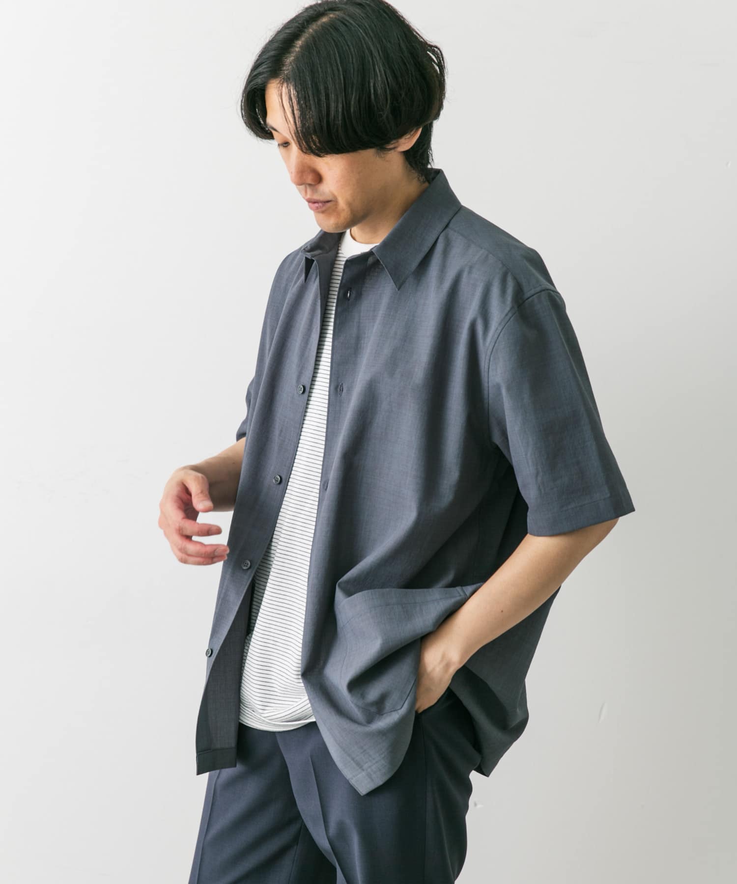身長：172cm サイズ：L