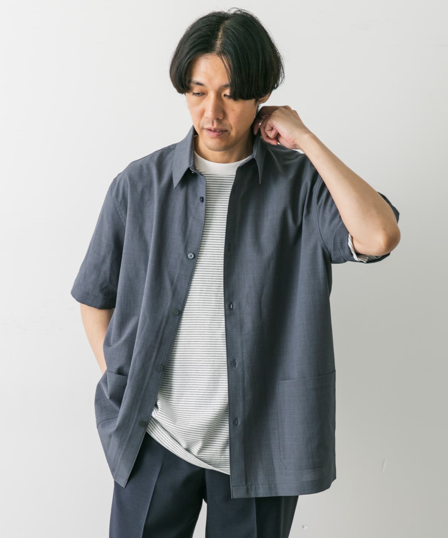 身長：172cm サイズ：L