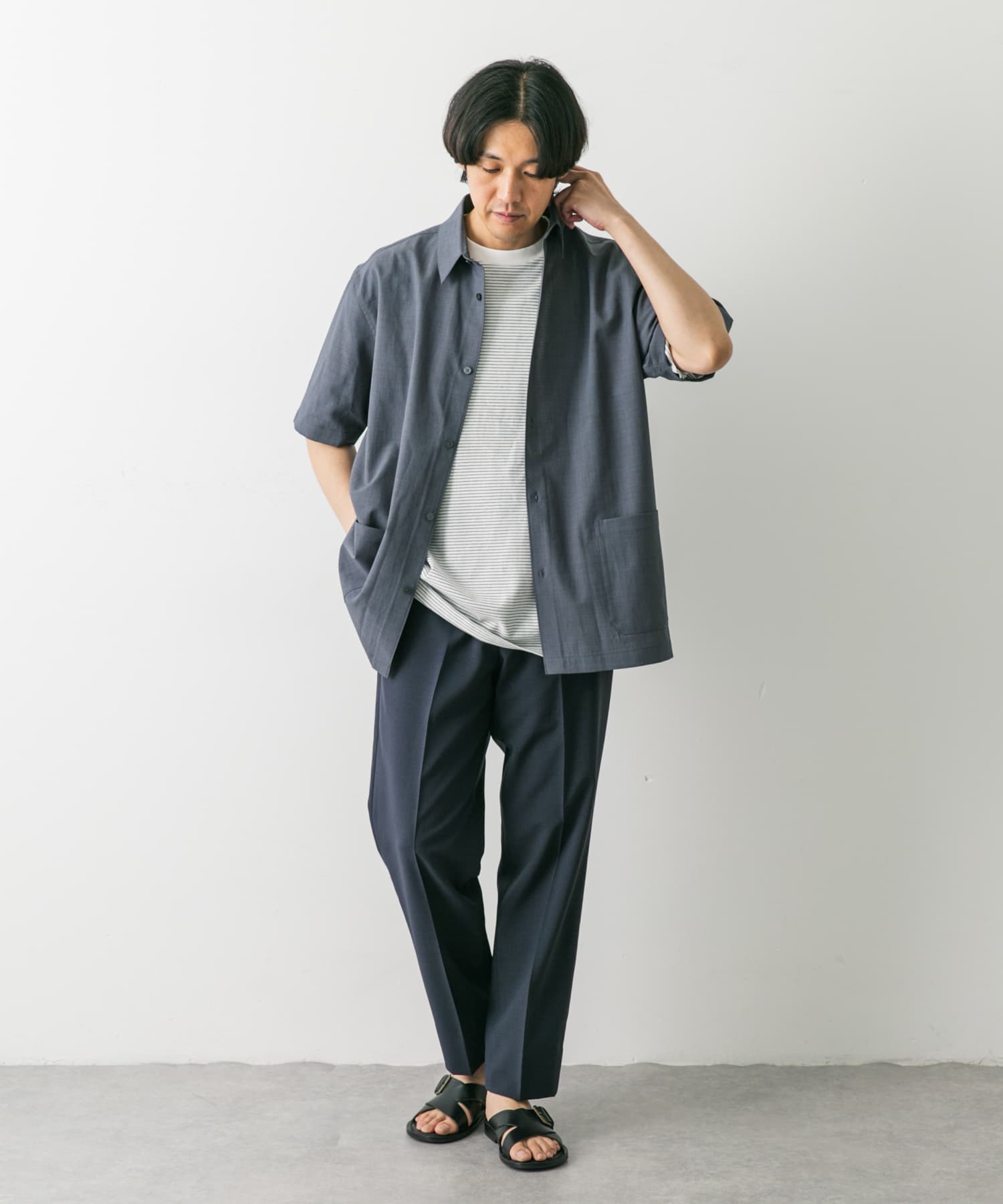 身長：172cm サイズ：L