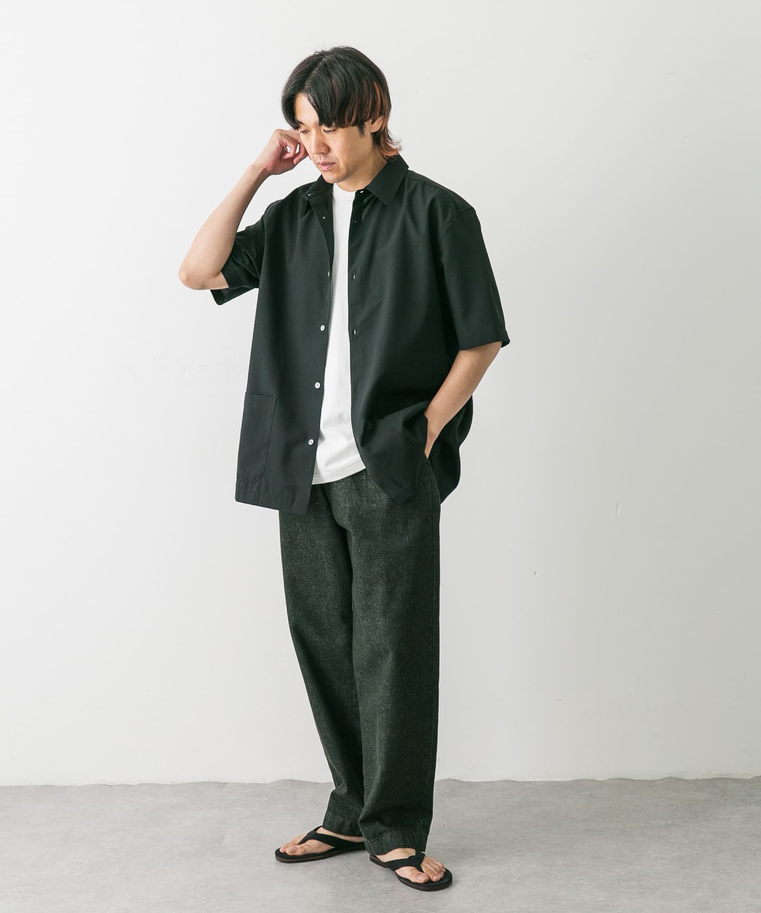 身長：172cm サイズ：L