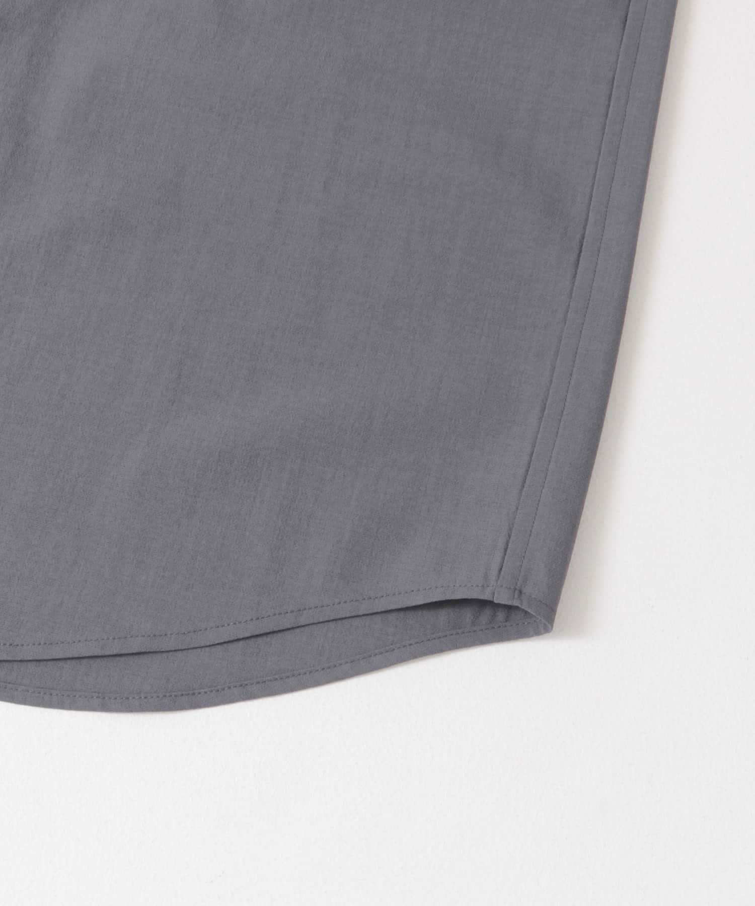 『一部WEB限定』『UR TECH DRYLUXE』バンドカラーシャツ M.GRAY S