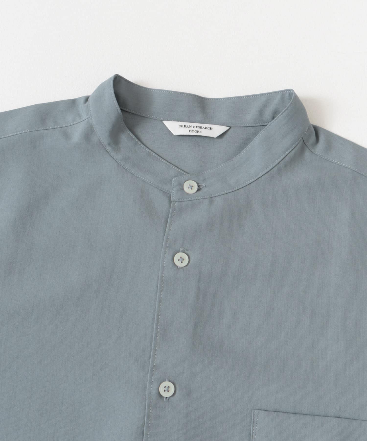 『XLサイズ/WEB限定』『吸水速乾』セオアルファバンドカラーショートスリーブ シャツ BLUE M