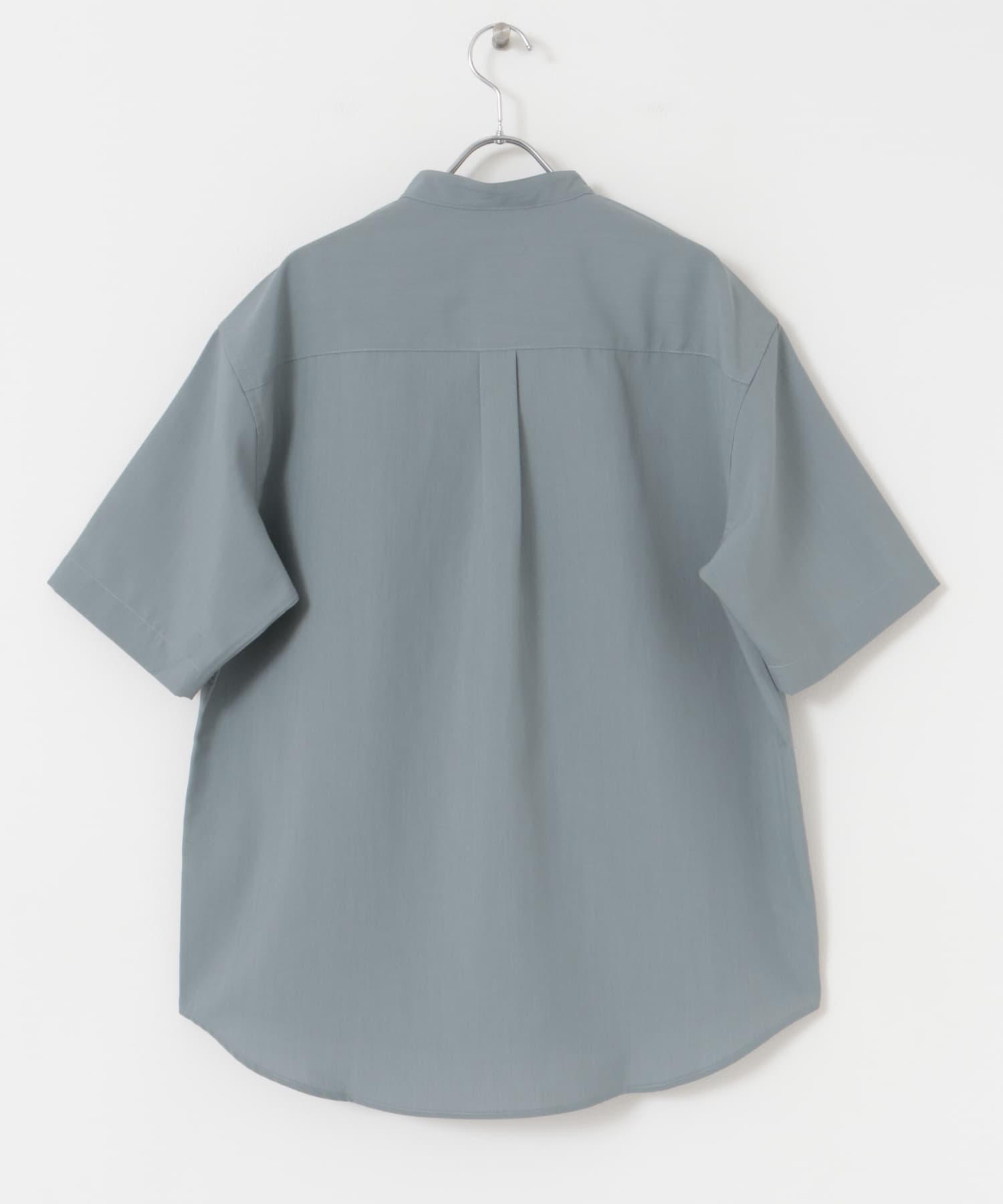 『XLサイズ/WEB限定』『吸水速乾』セオアルファバンドカラーショートスリーブ シャツ BLUE M