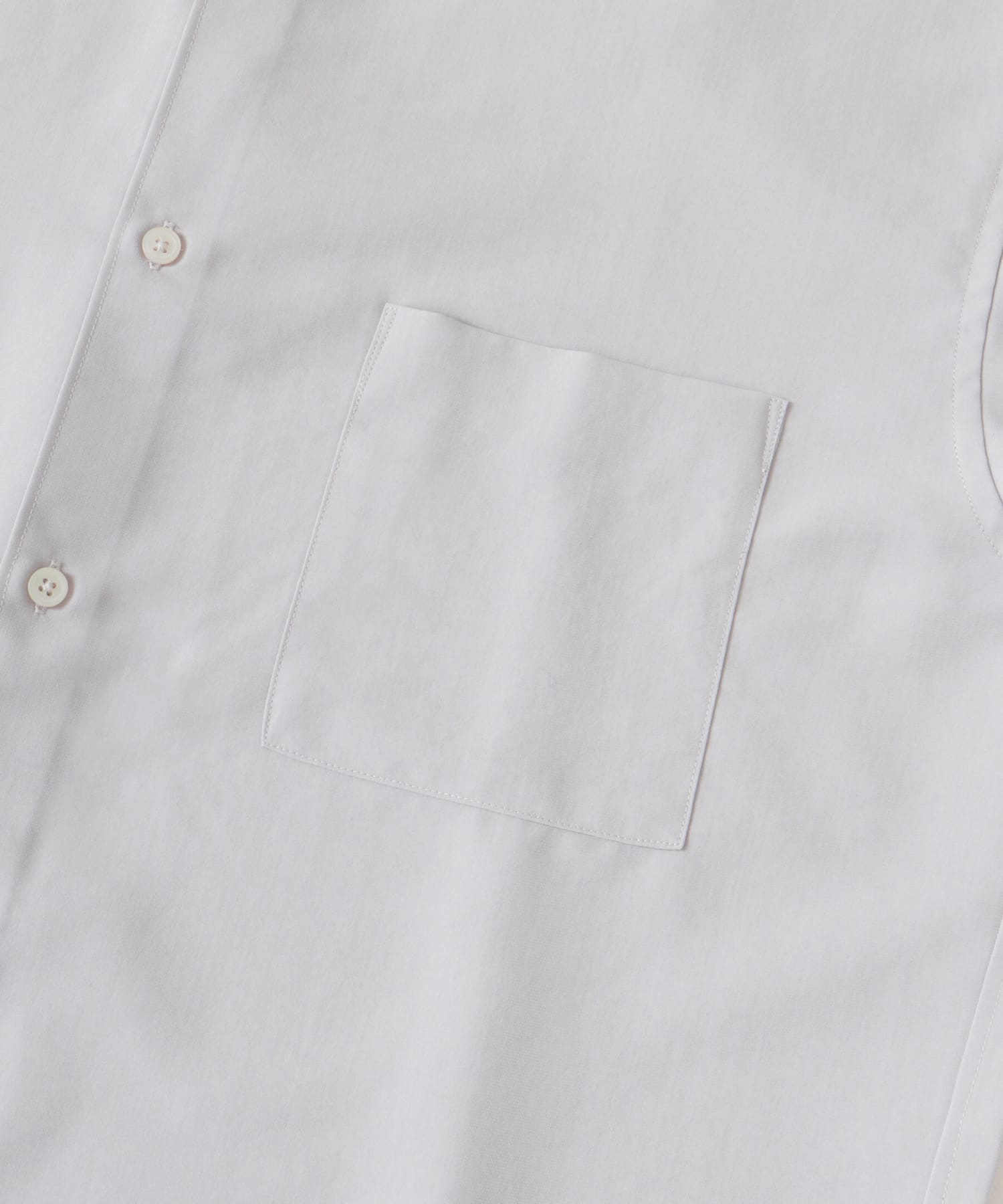 『XLサイズ/WEB限定』『吸水速乾』セオアルファバンドカラーショートスリーブ シャツ L.GRAY M