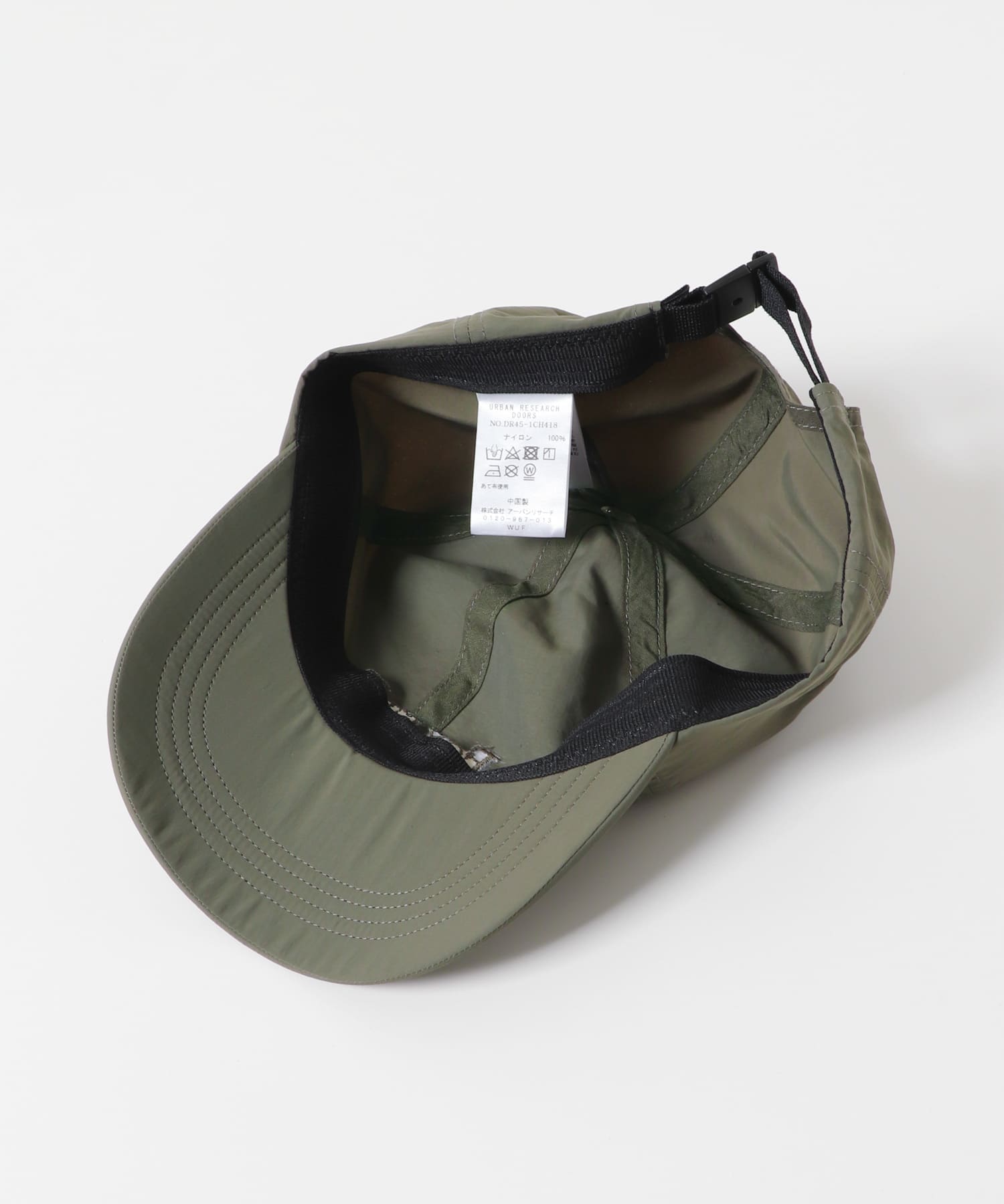 『別注』Foxfire×DOORS　ナイロン6P CAP OLIVE -
