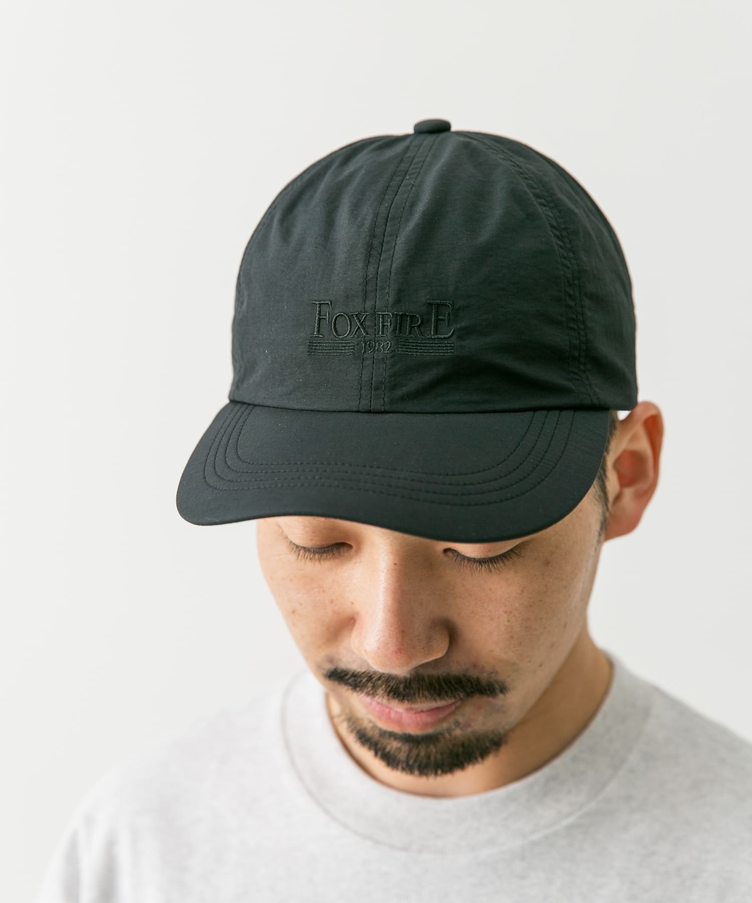 『別注』Foxfire×DOORS　ナイロン6P CAP BLACK -