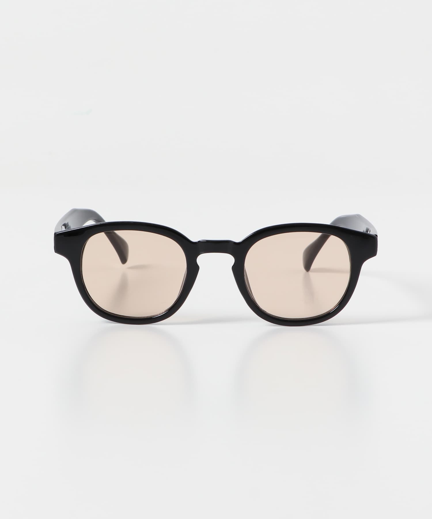 ウェリントンサングラス BLK/BROWN -