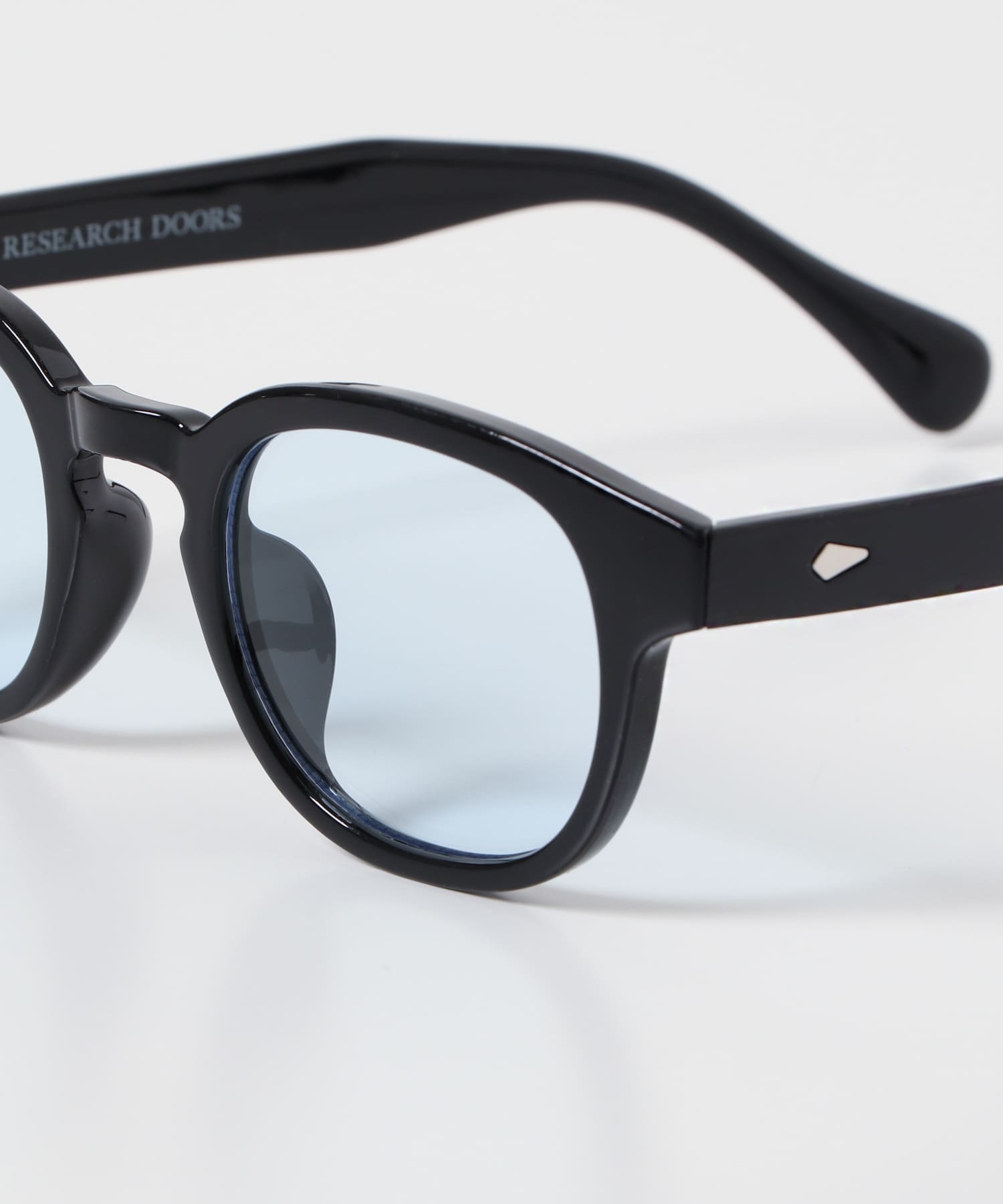 ウェリントンサングラス BLK/BLUE -