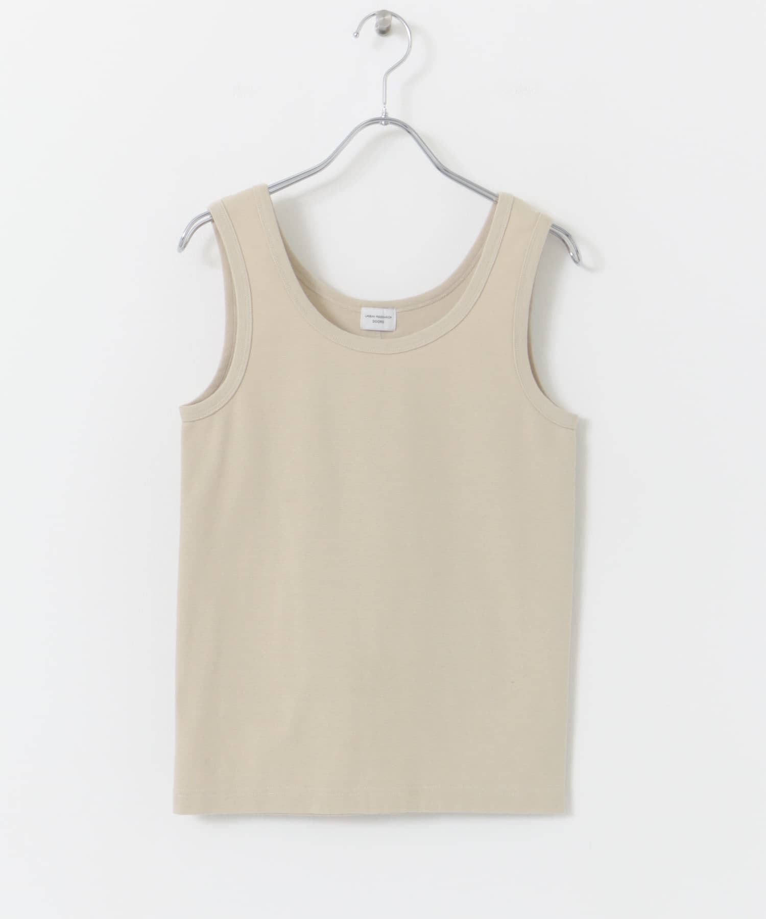 リップルベーシックタンクトップ BEIGE M