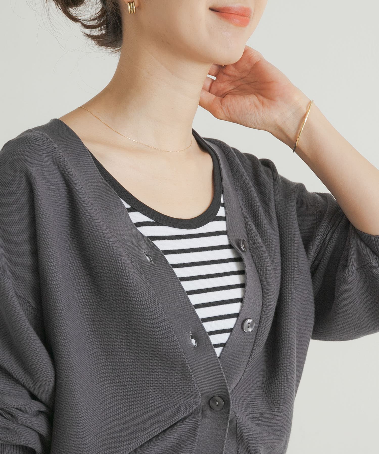 リップルベーシックタンクトップ