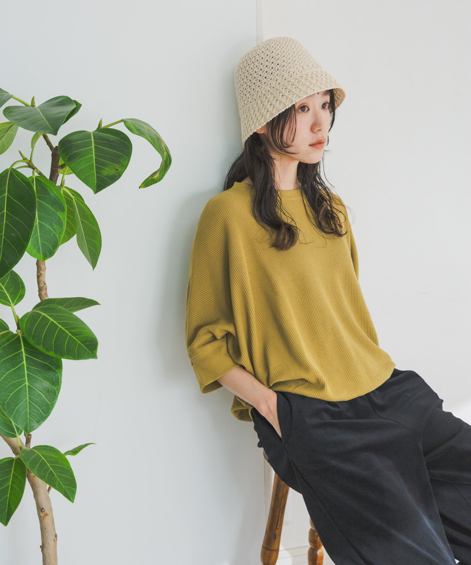 タックフライスワイドTシャツ(M BLK×OFF): トップス｜URBAN RESEARCH