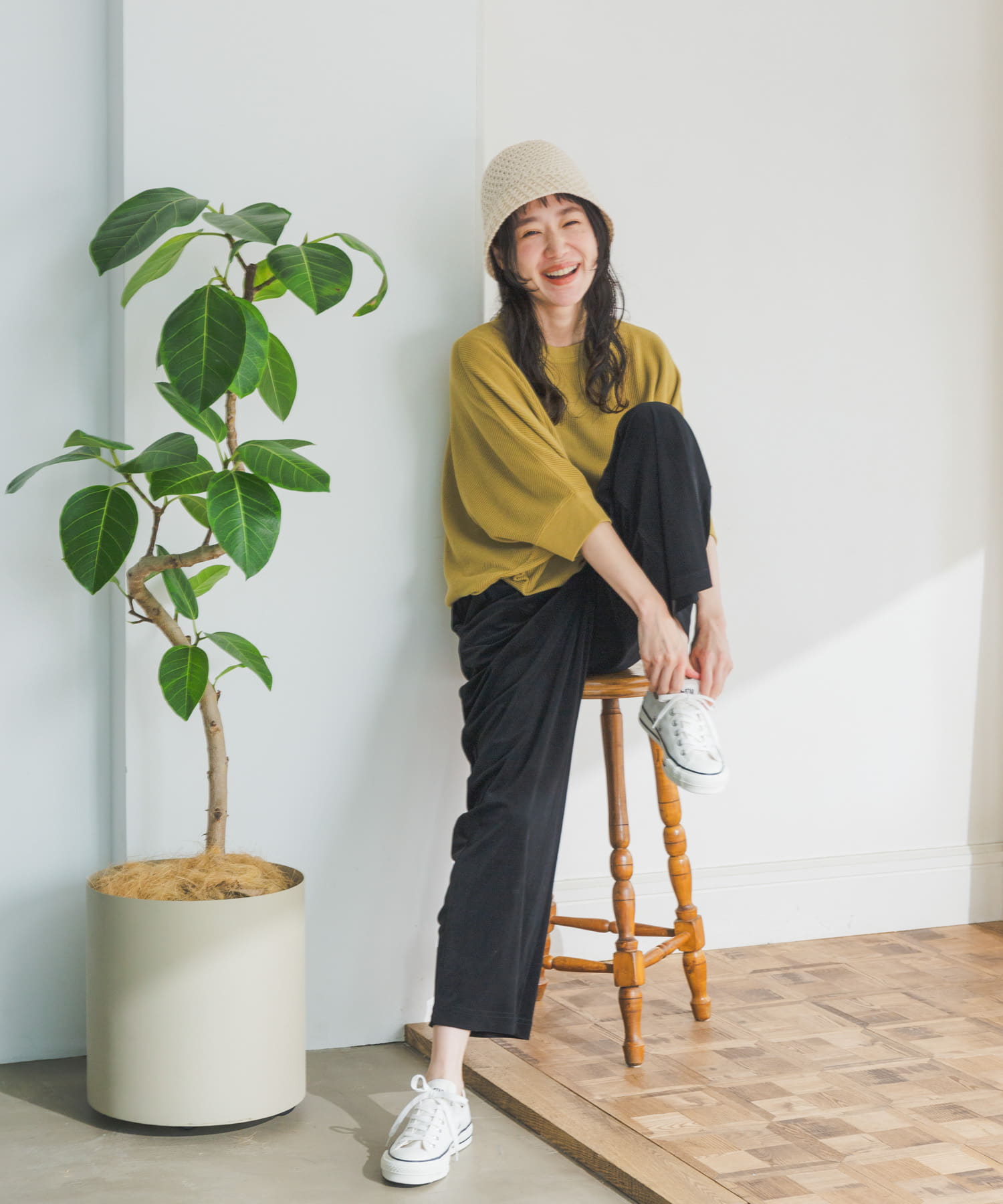 身長：168cm サイズ：M