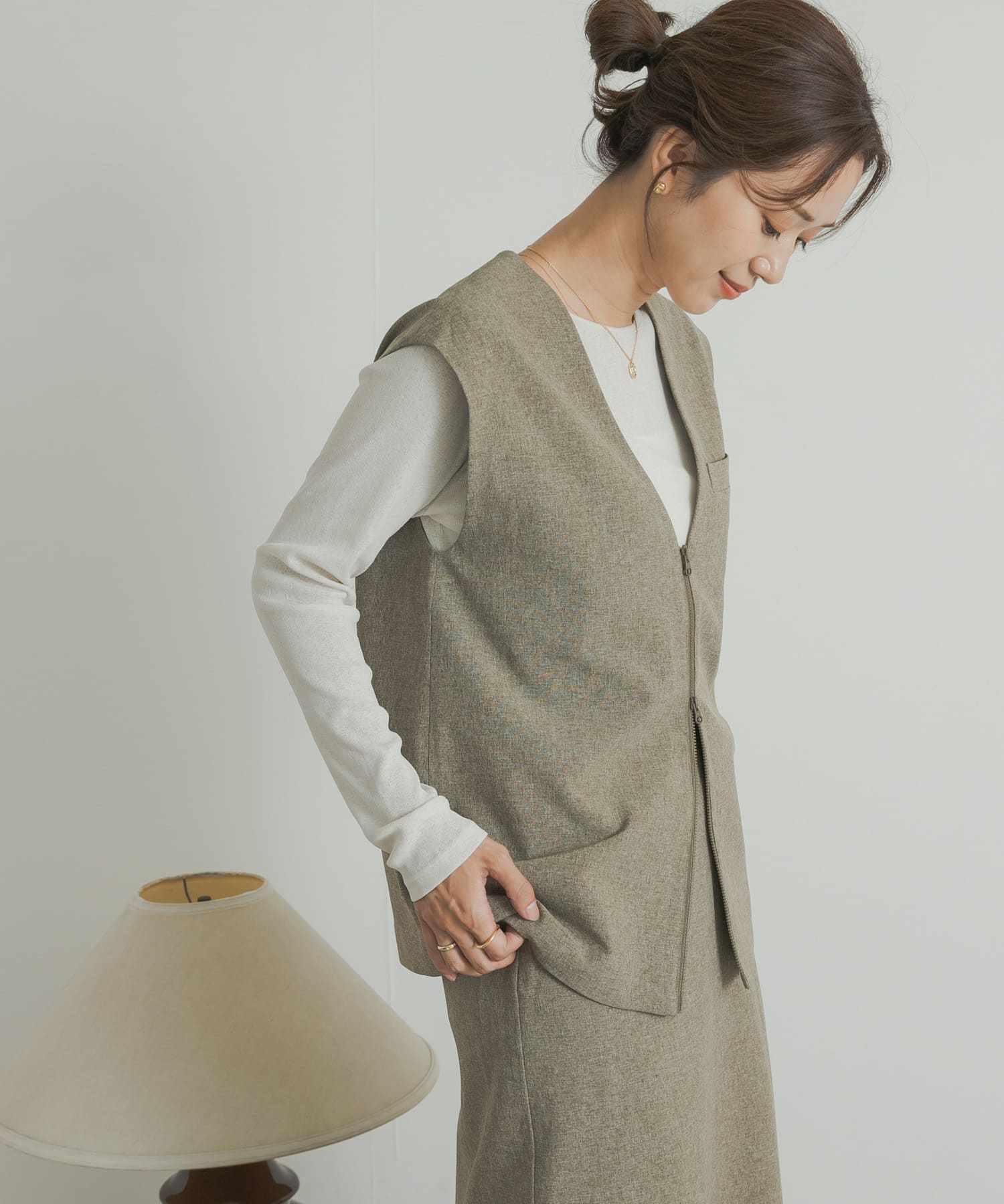 身長：168cm サイズ：M