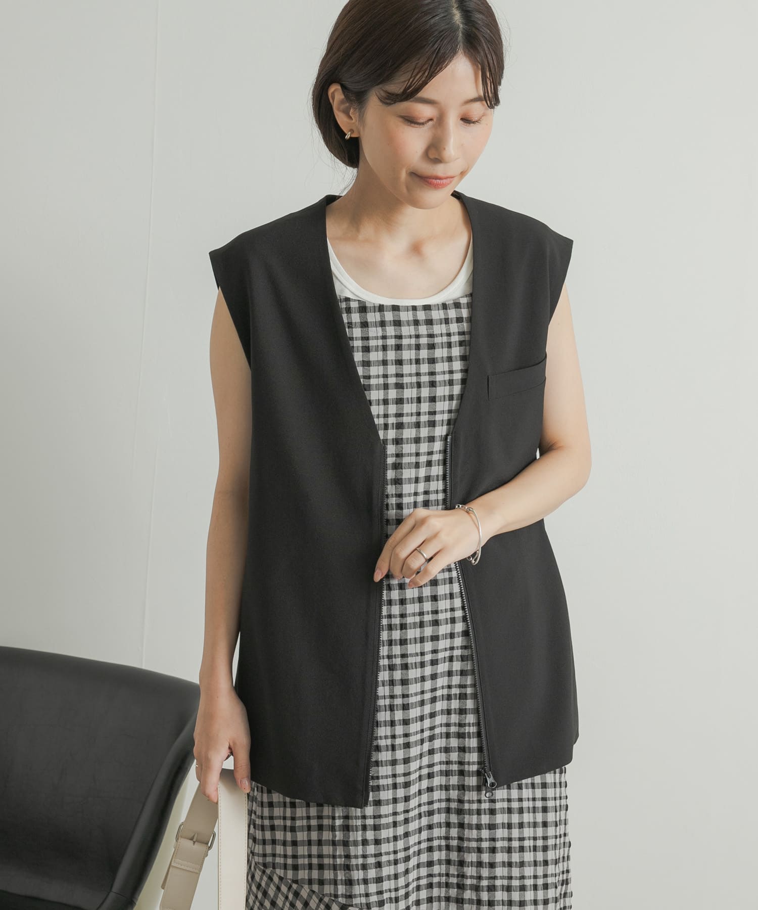 身長：162cm サイズ：M