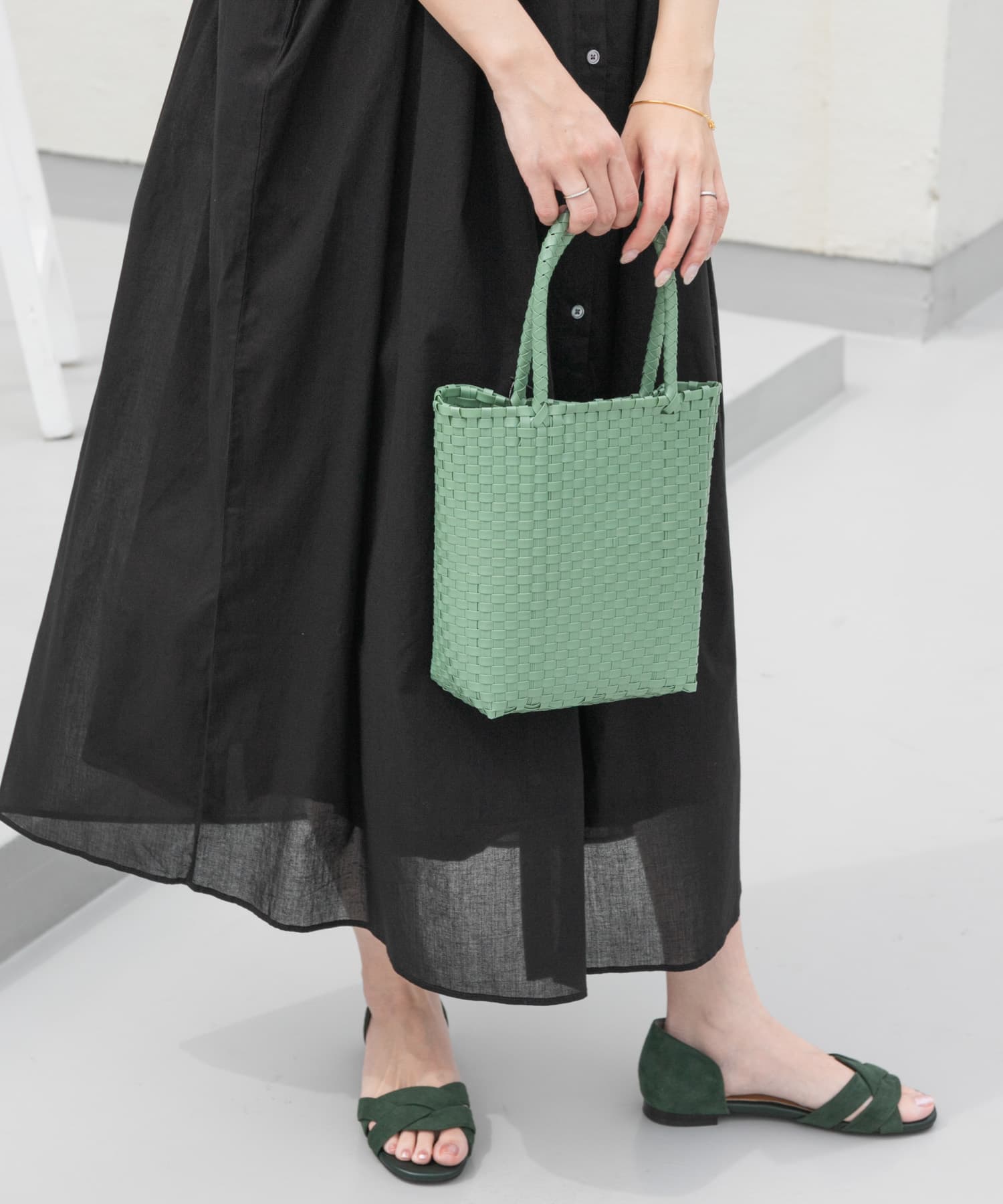 メルカドバッグ GREEN one
