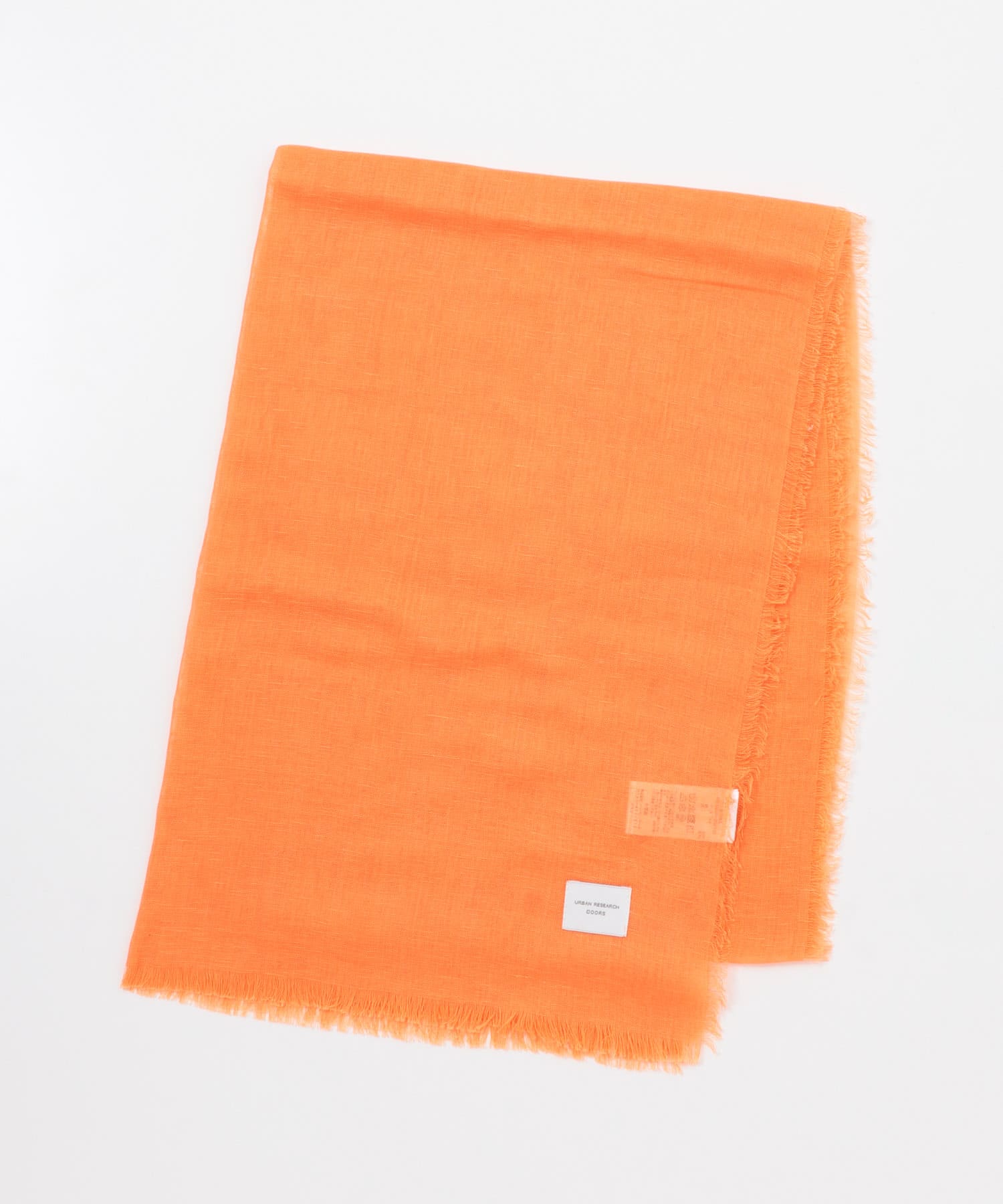 UVコットンリネンストール ORANGE one