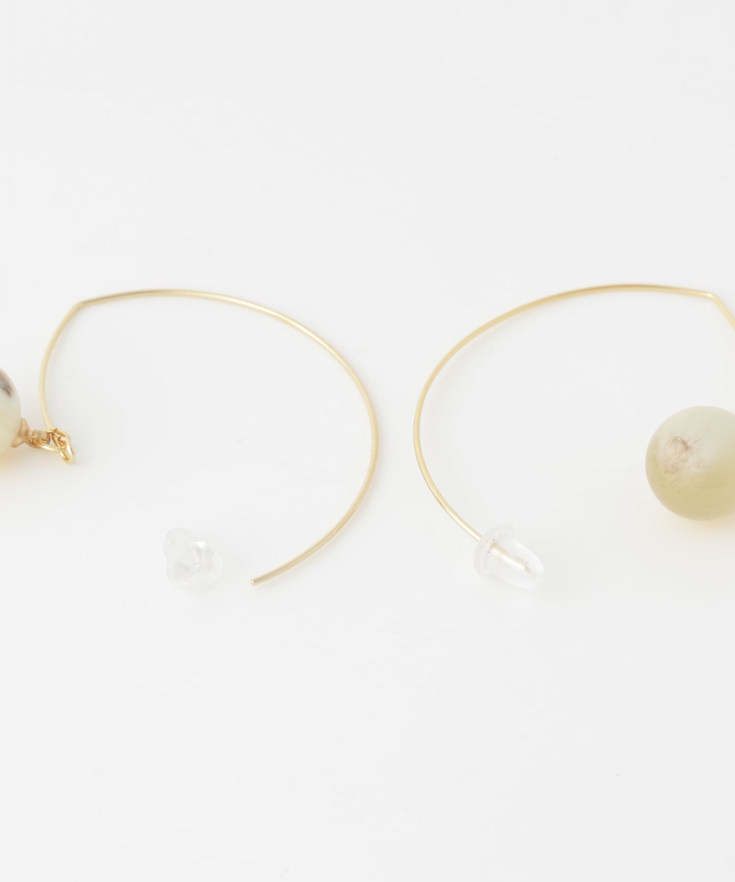 バッファローホーンピアス NATURAL one