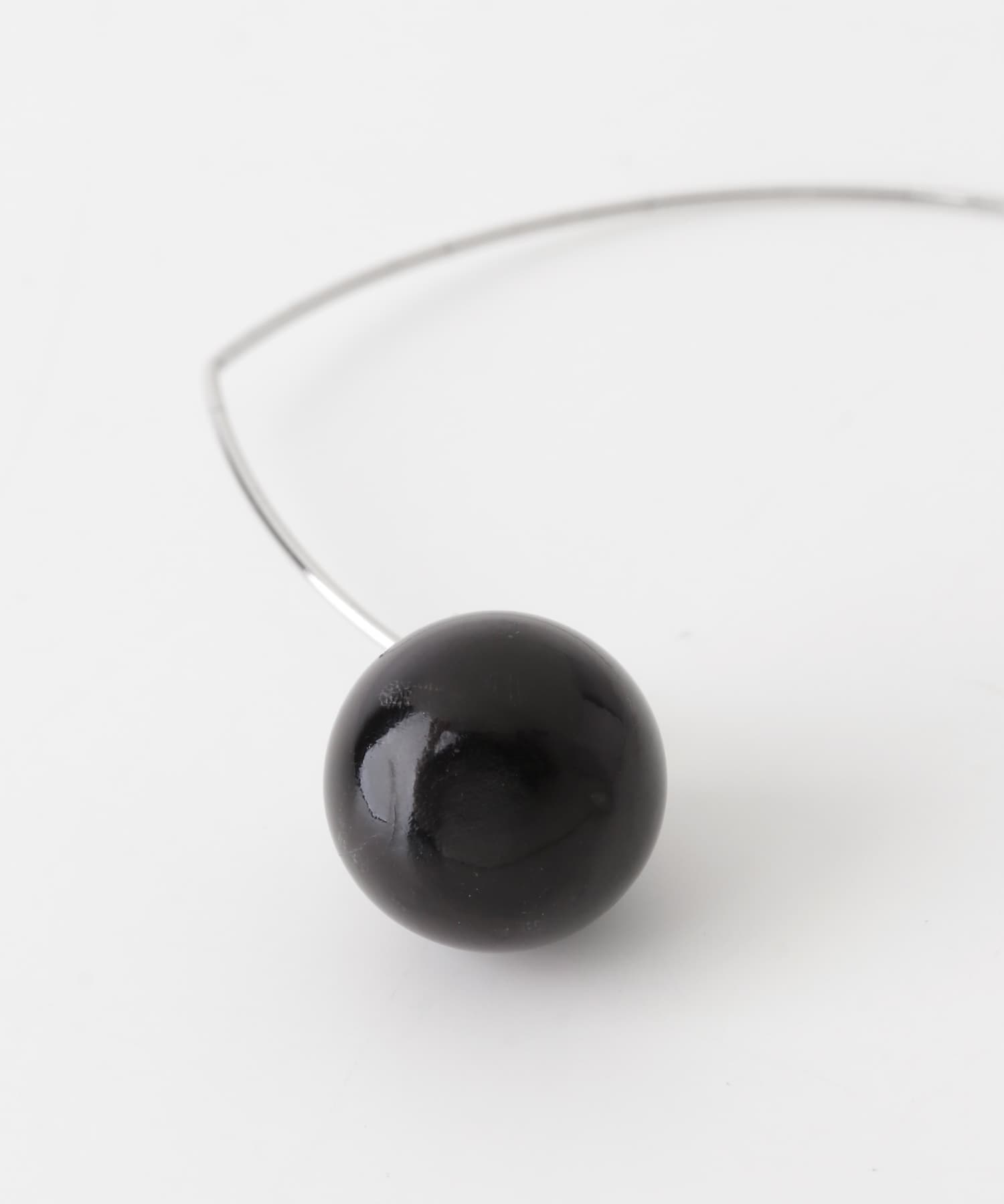 バッファローホーンピアス BLACK one