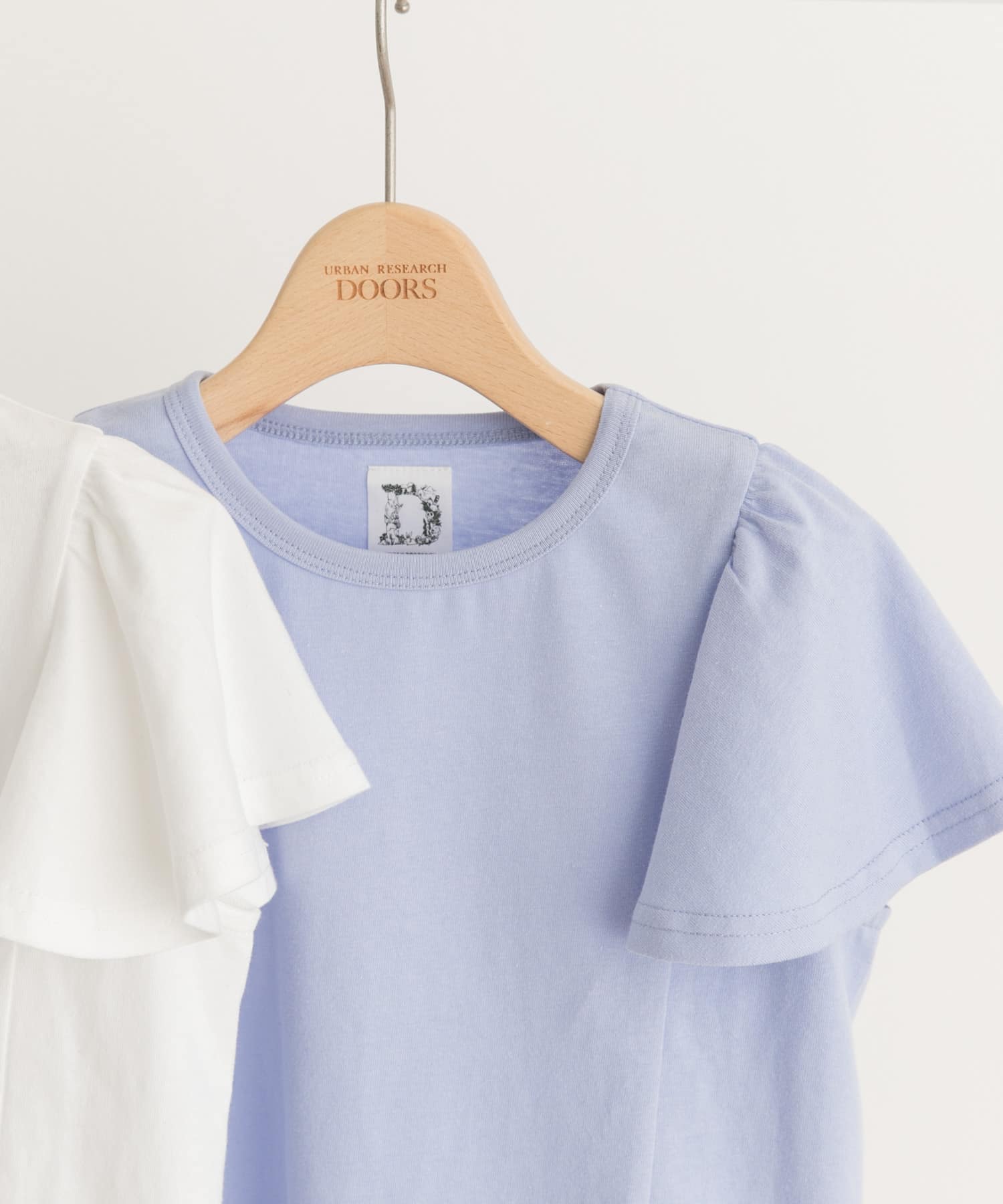 フレアショートスリーブTシャツ(KIDS) BLUE 120