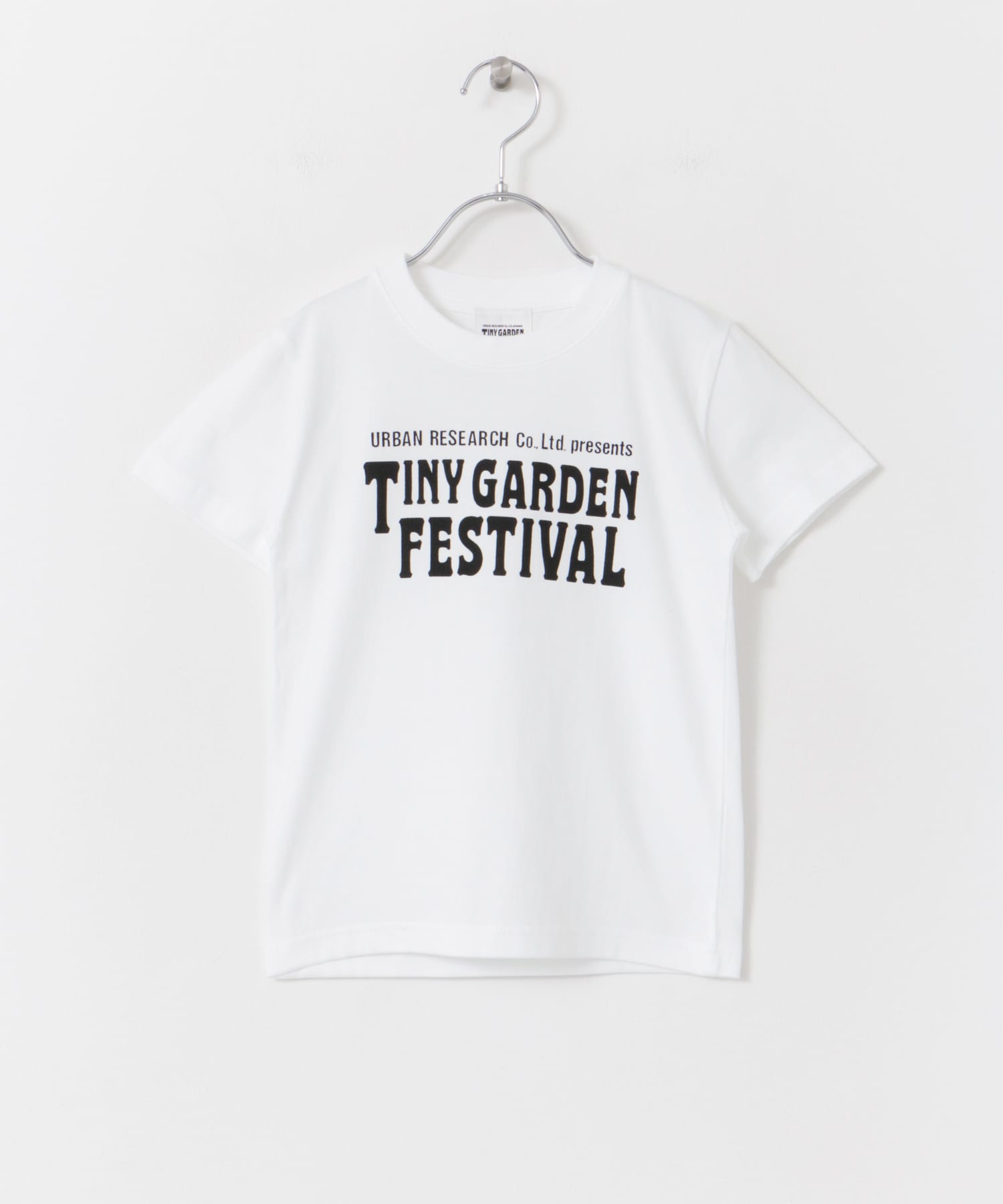 TGF オフィシャルロゴプリントTシャツ(KIDS) WHITE 120