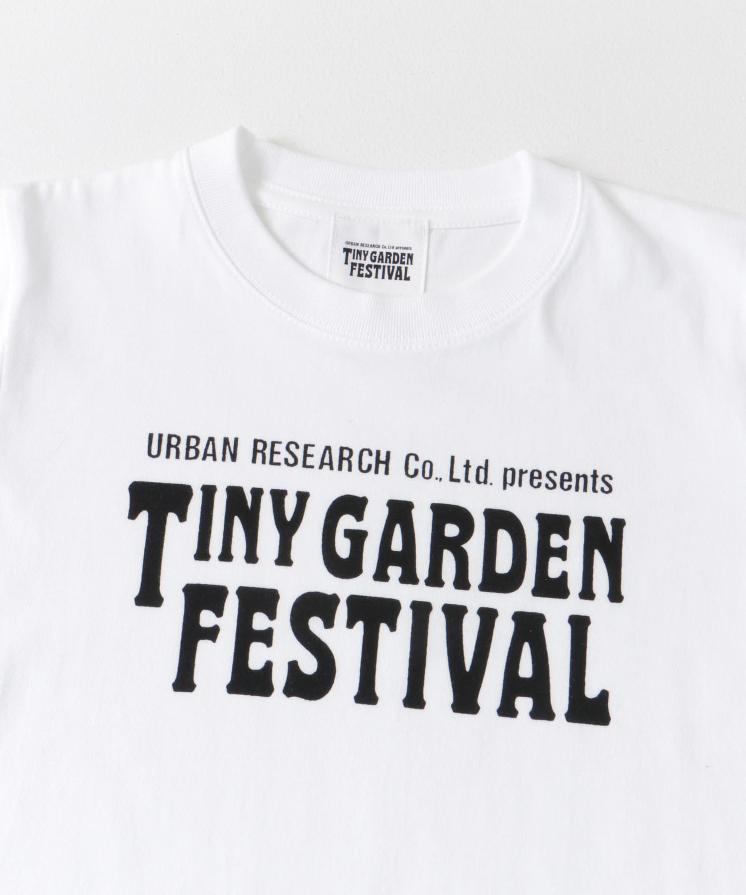 TGF オフィシャルロゴプリントTシャツ(KIDS) WHITE 120