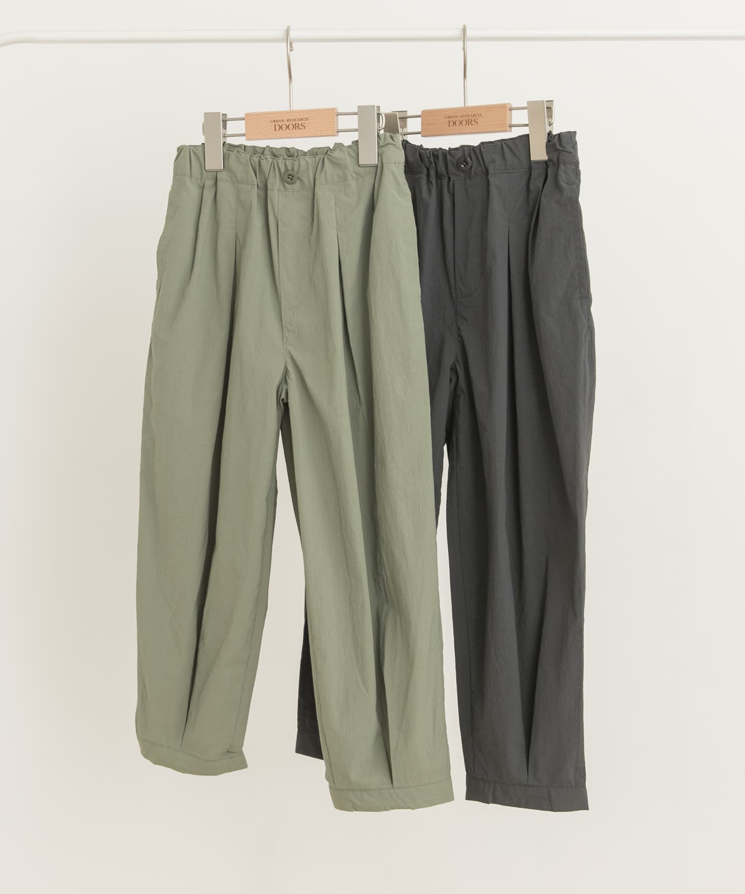 撥水タックワイドパンツ(KIDS) KHAKI 120