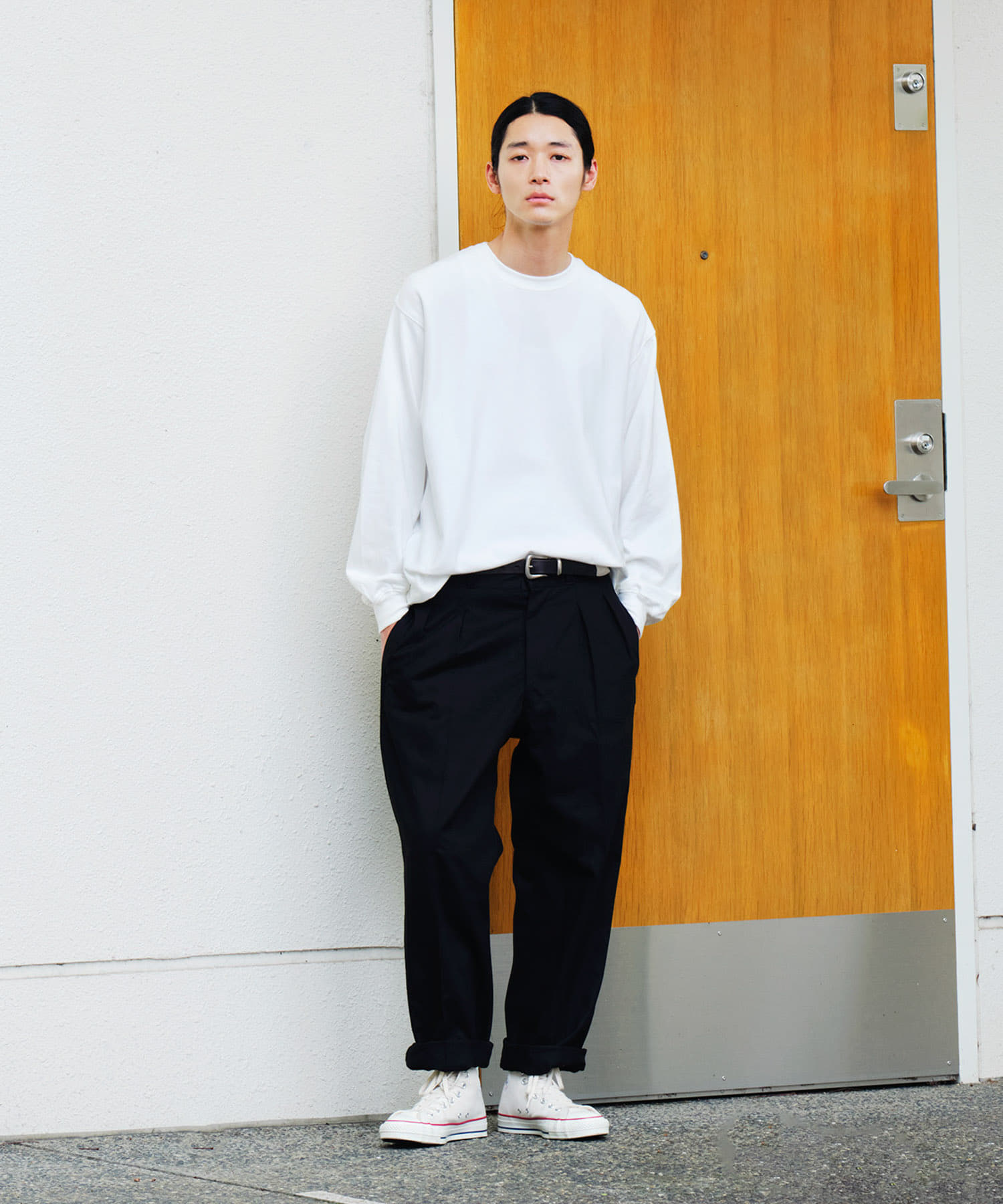 身長：181cm サイズ：L